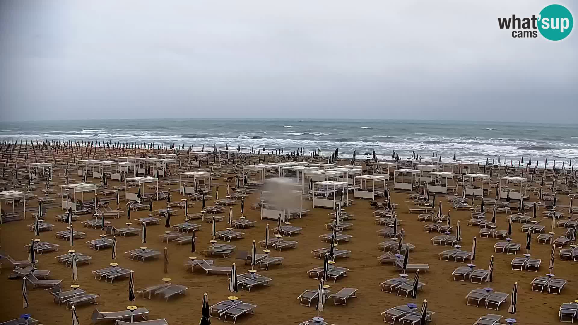 La plage de Bibione webcam en direct | Italien