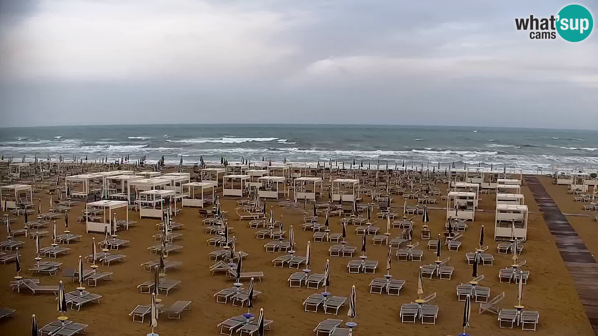La plage de Bibione webcam en direct | Italien