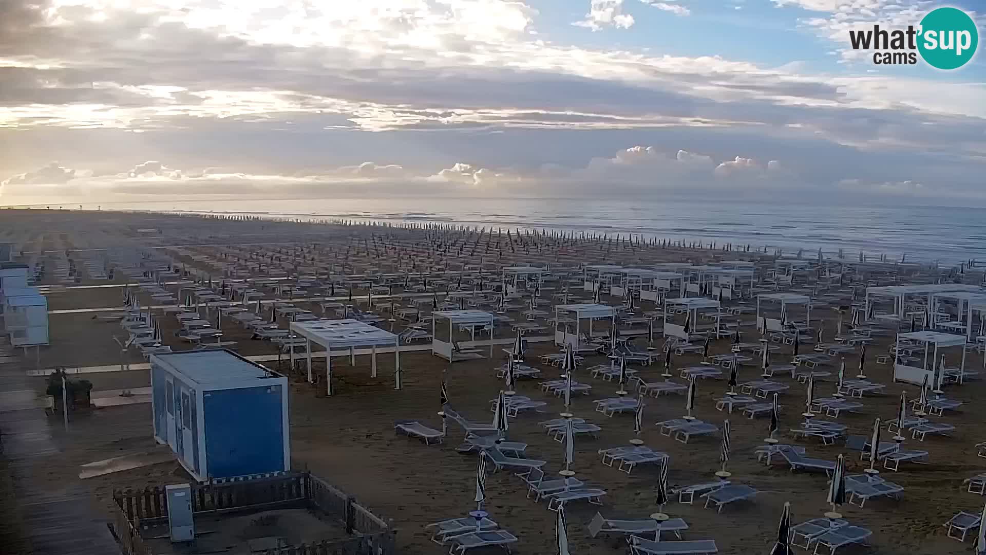 La plage de Bibione webcam en direct | Italien