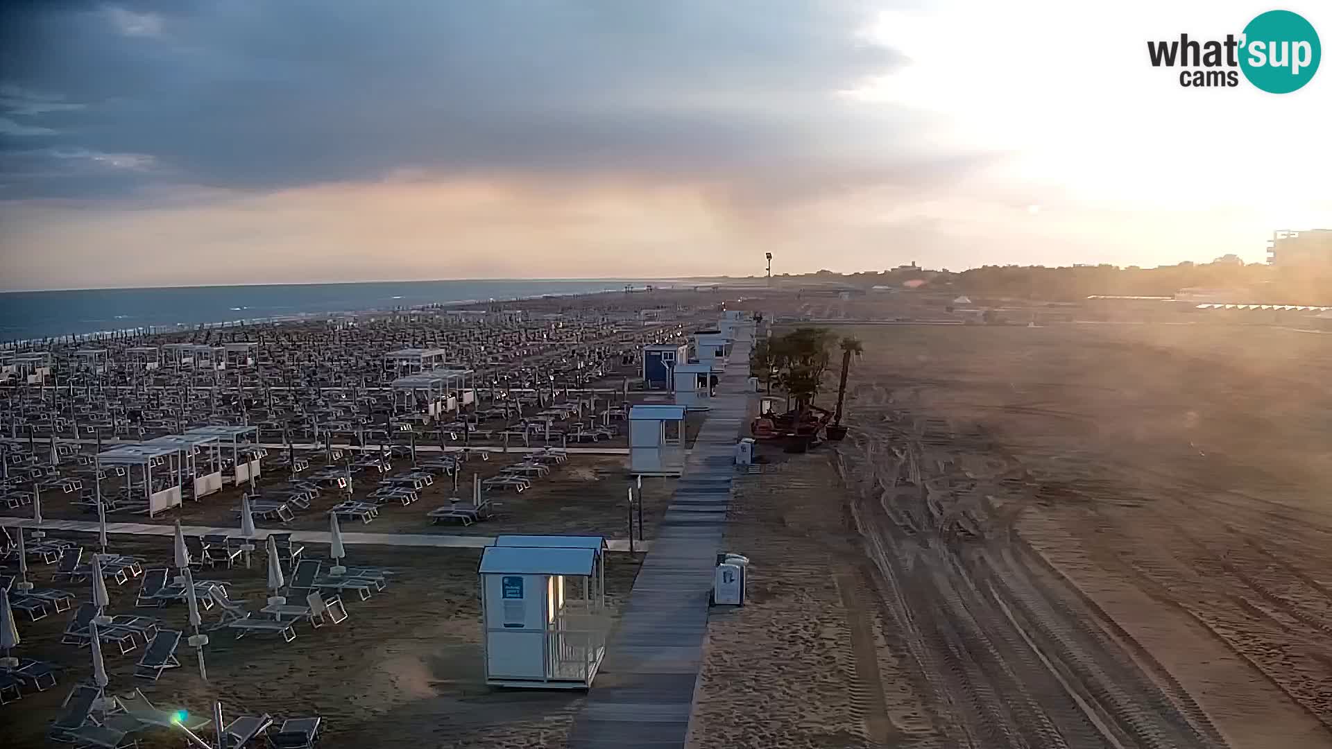 Kamera v živo plaža Bibione