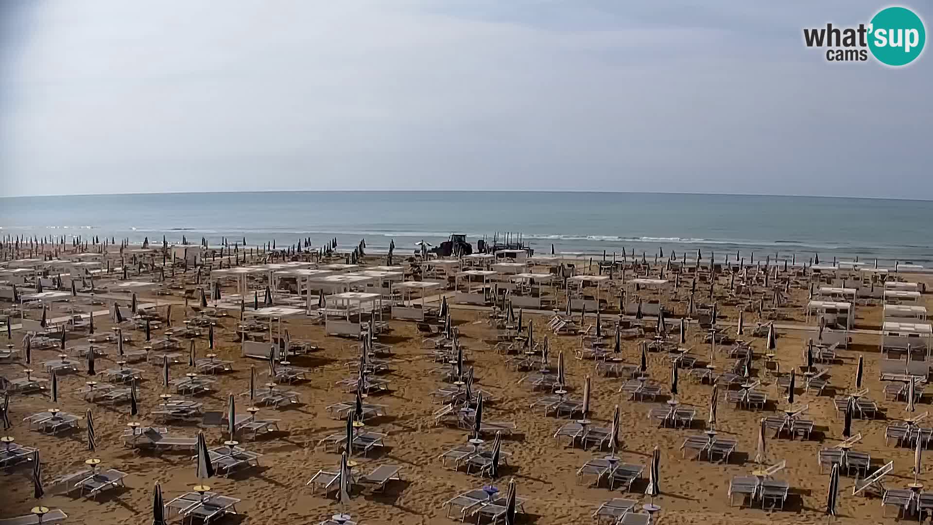 La plage de Bibione webcam en direct | Italien