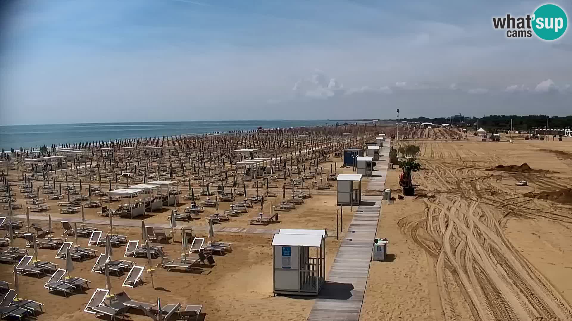 Plaža Bibione web kamera | Italija