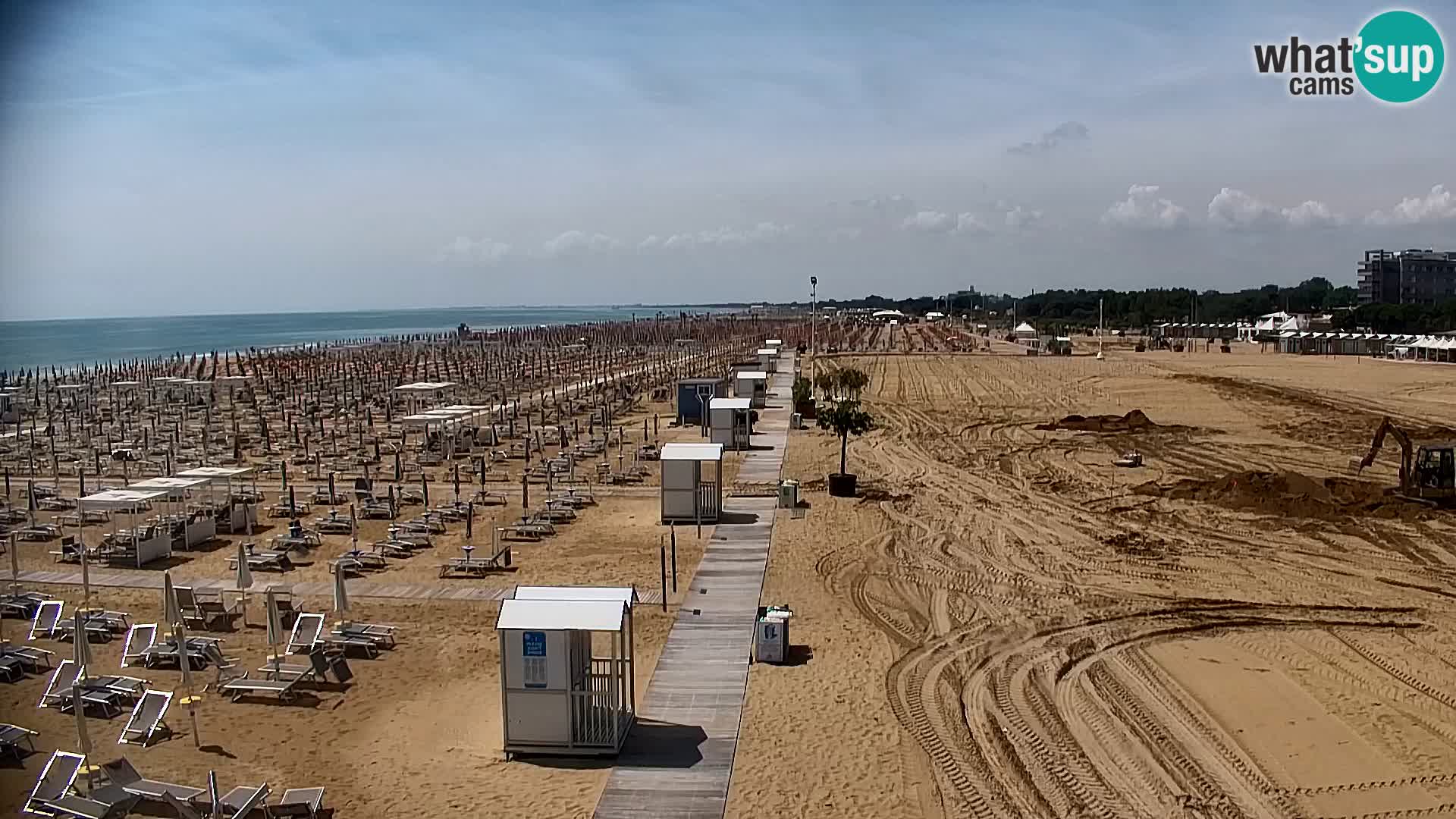 Plaža Bibione web kamera | Italija