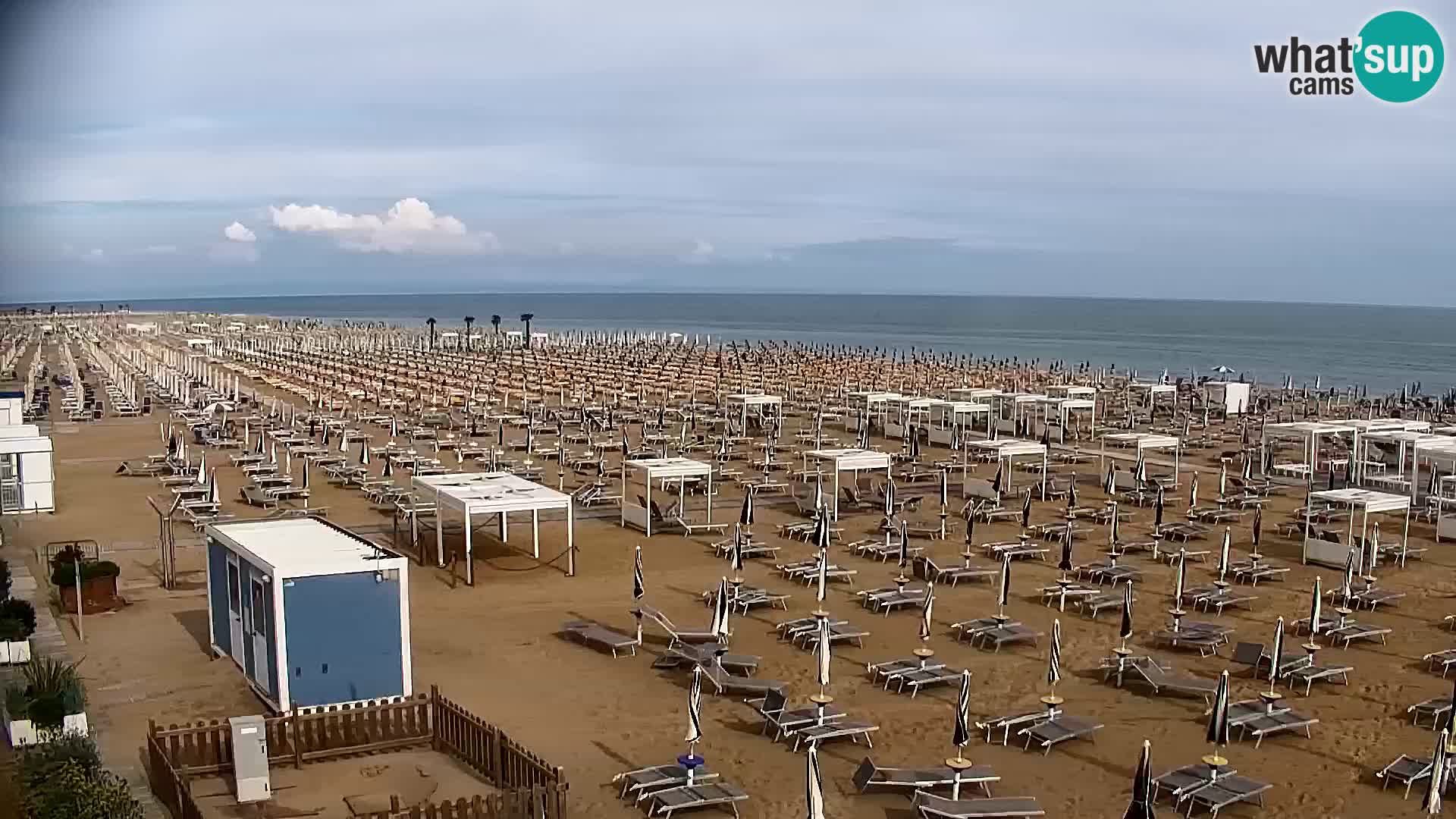 La plage de Bibione webcam en direct | Italien
