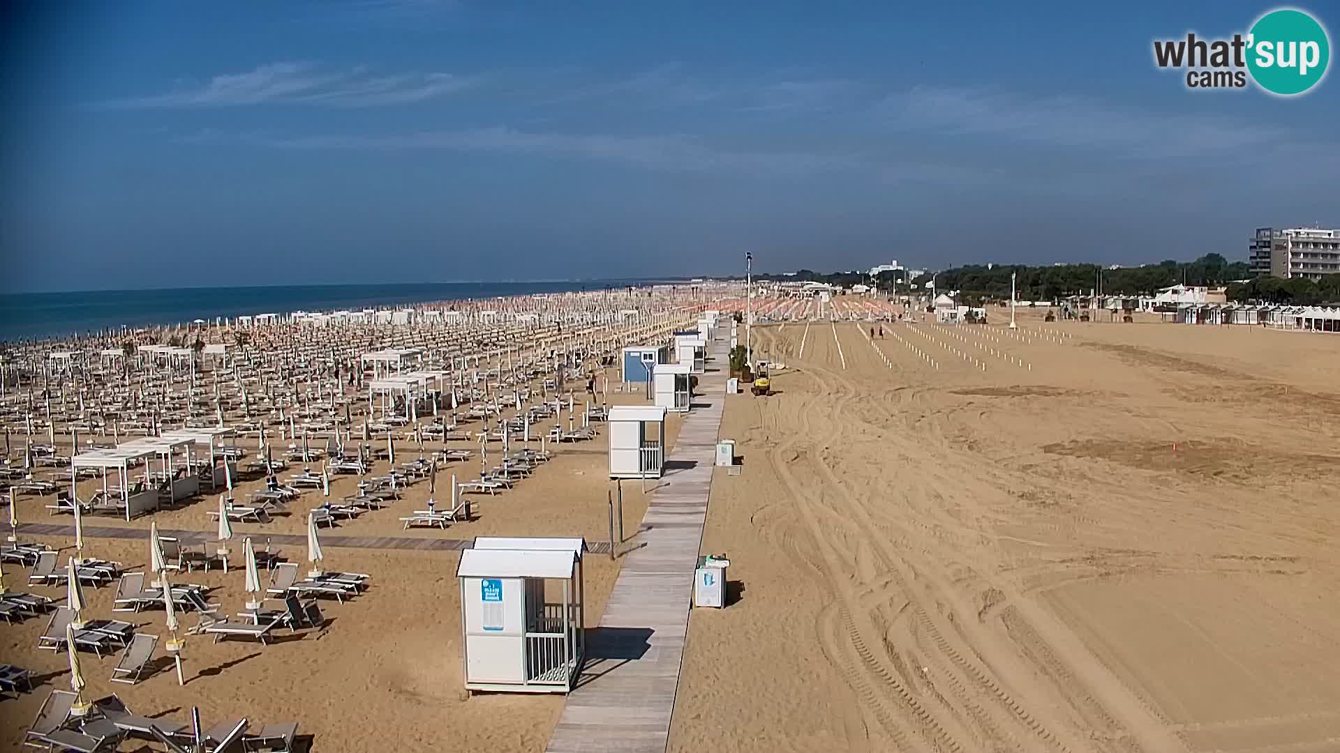Kamera v živo plaža Bibione