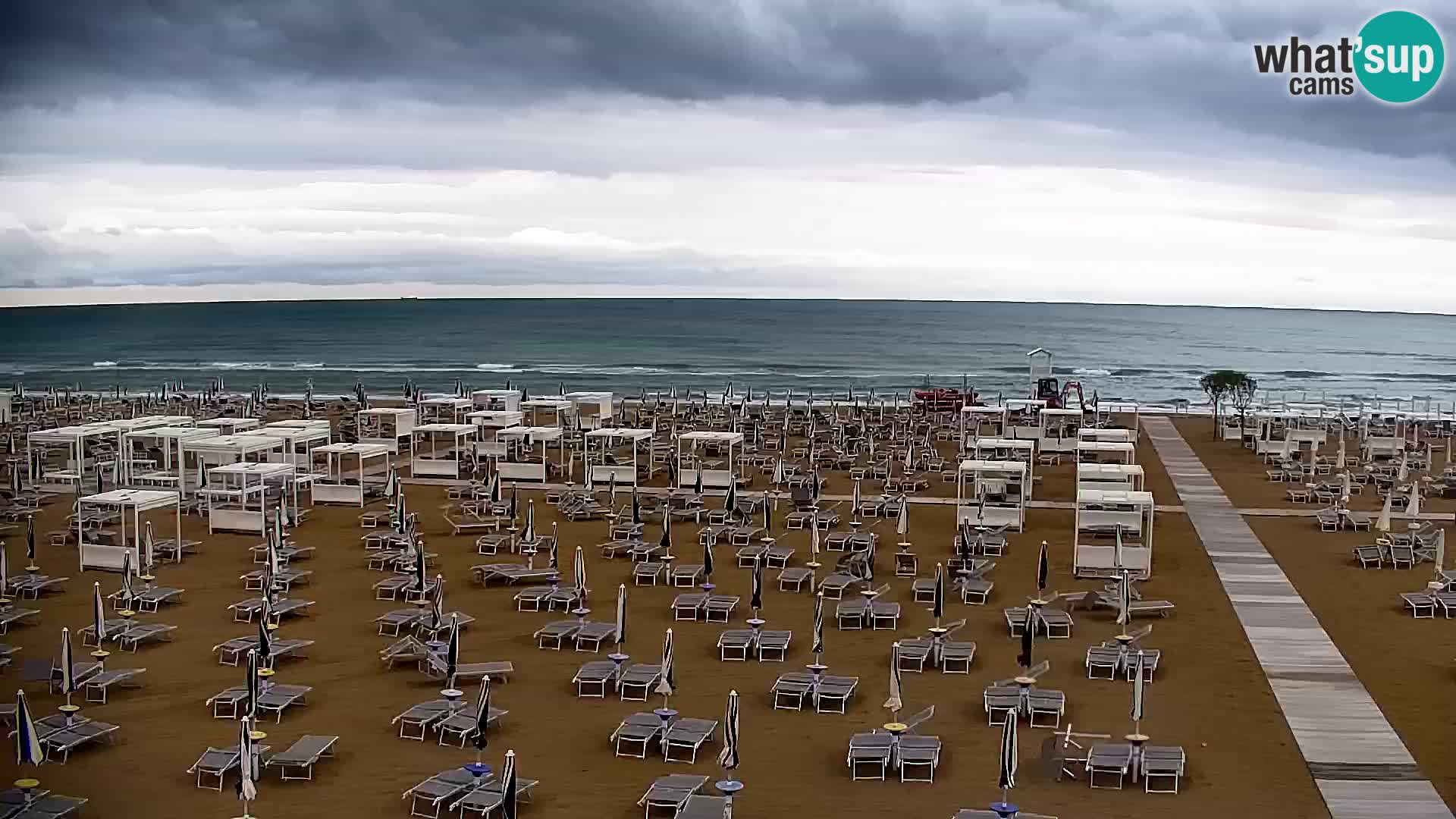 La plage de Bibione webcam en direct | Italien