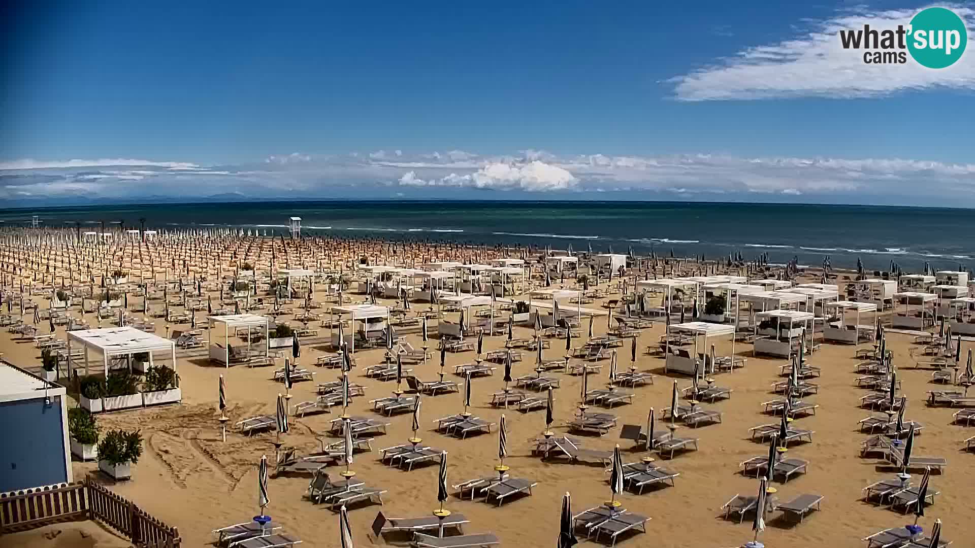 Plaža Bibione web kamera | Italija