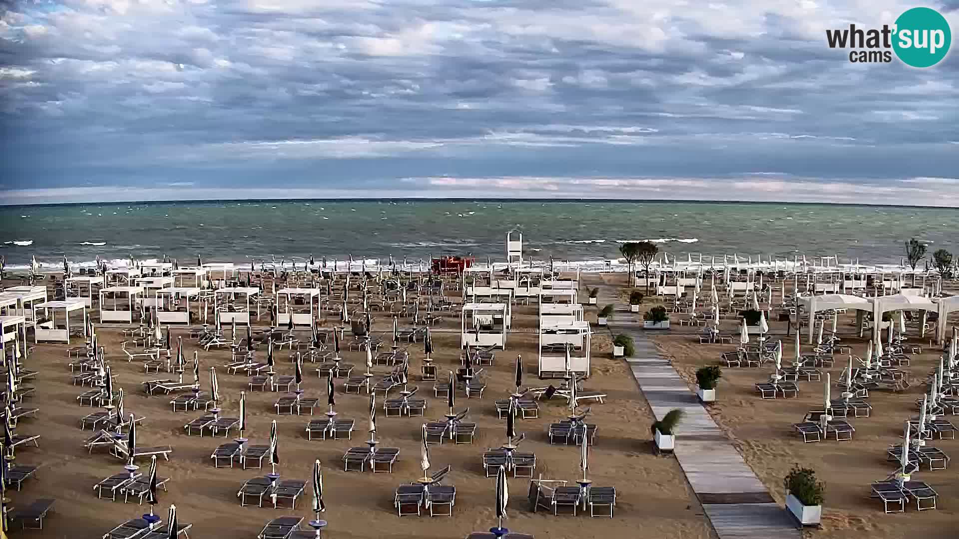 Playa Bibione Cámara en vivo | Italia
