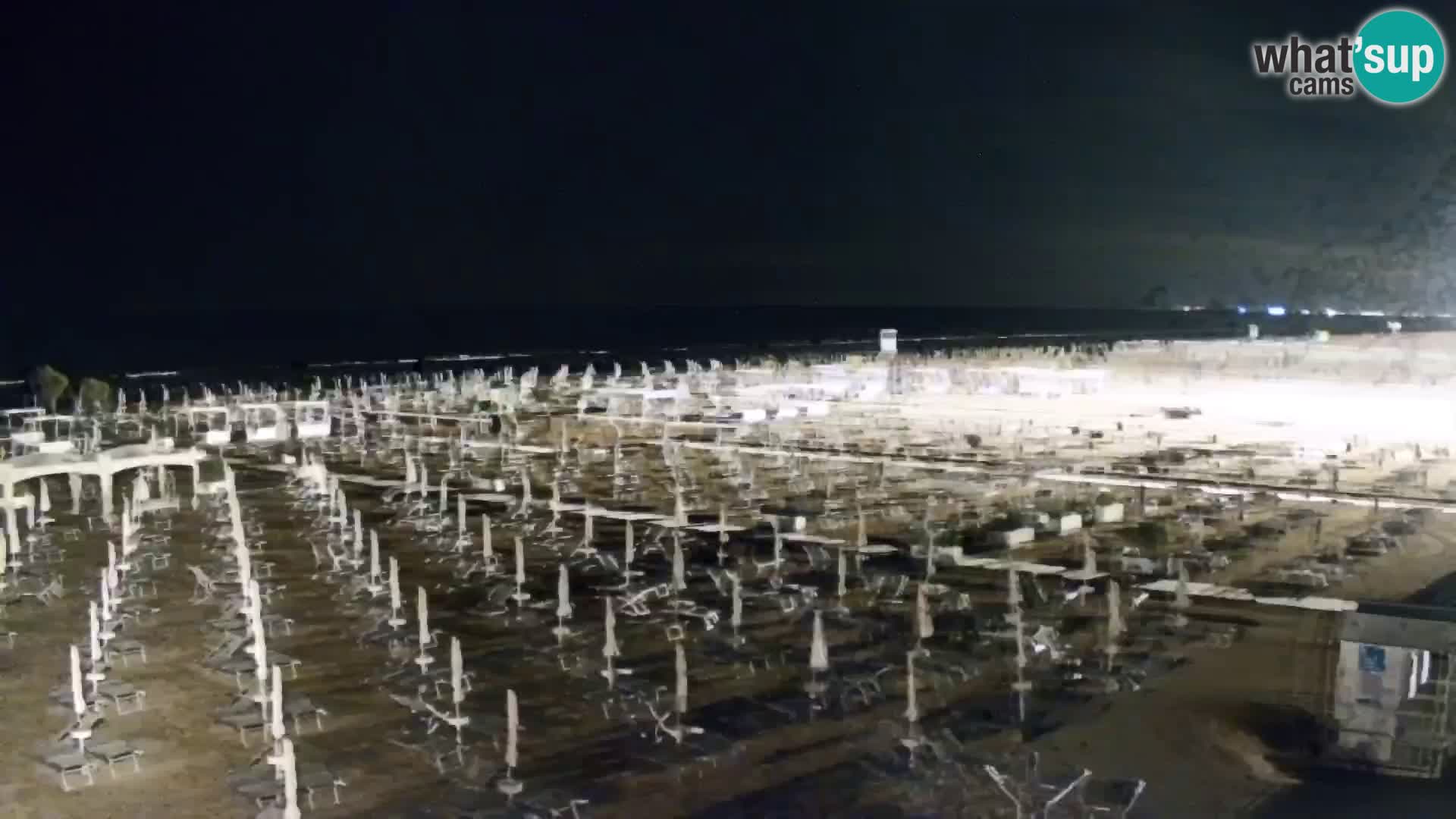 La plage de Bibione webcam en direct | Italien