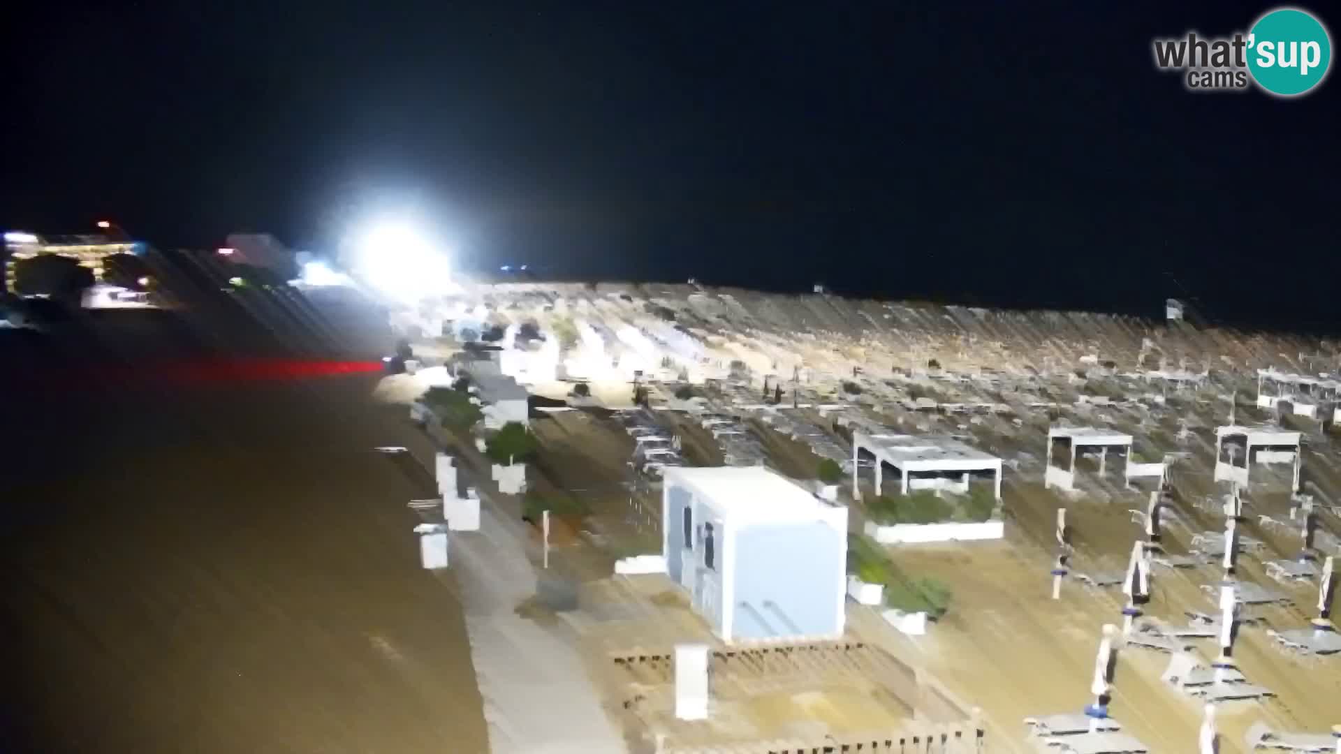 La plage de Bibione webcam en direct | Italien