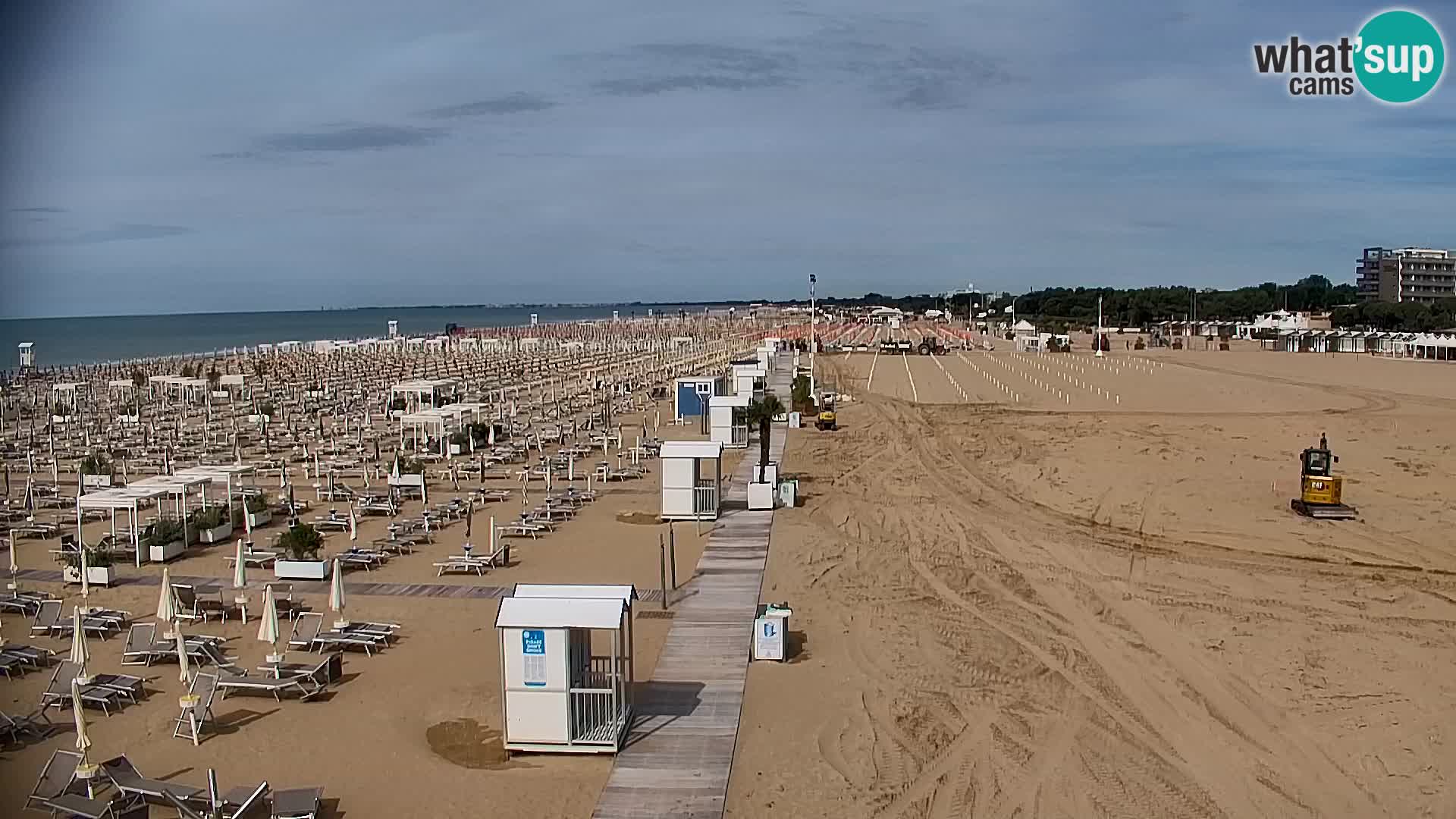 Plaža Bibione web kamera | Italija
