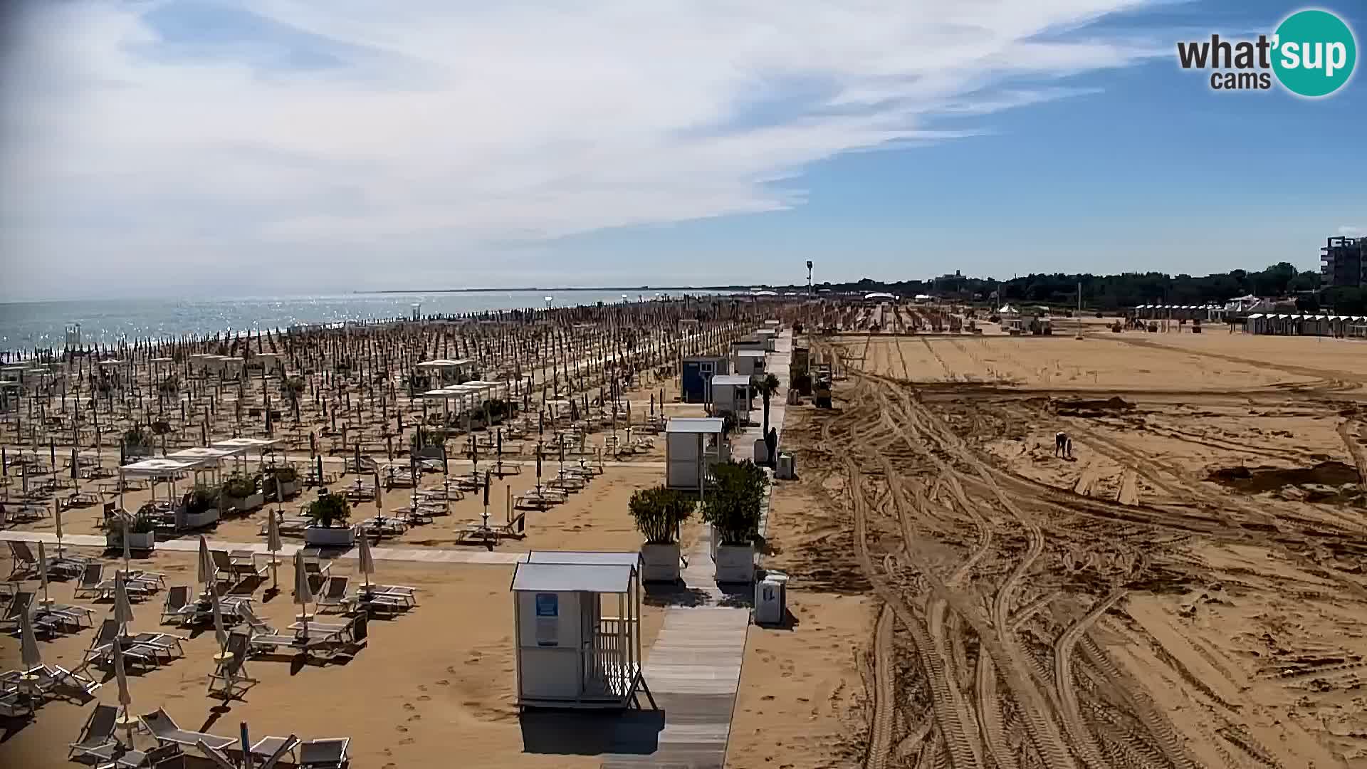 Kamera v živo plaža Bibione