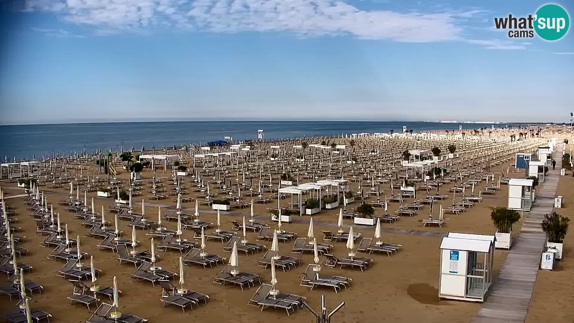 Playa Bibione Cámara en vivo | Italia
