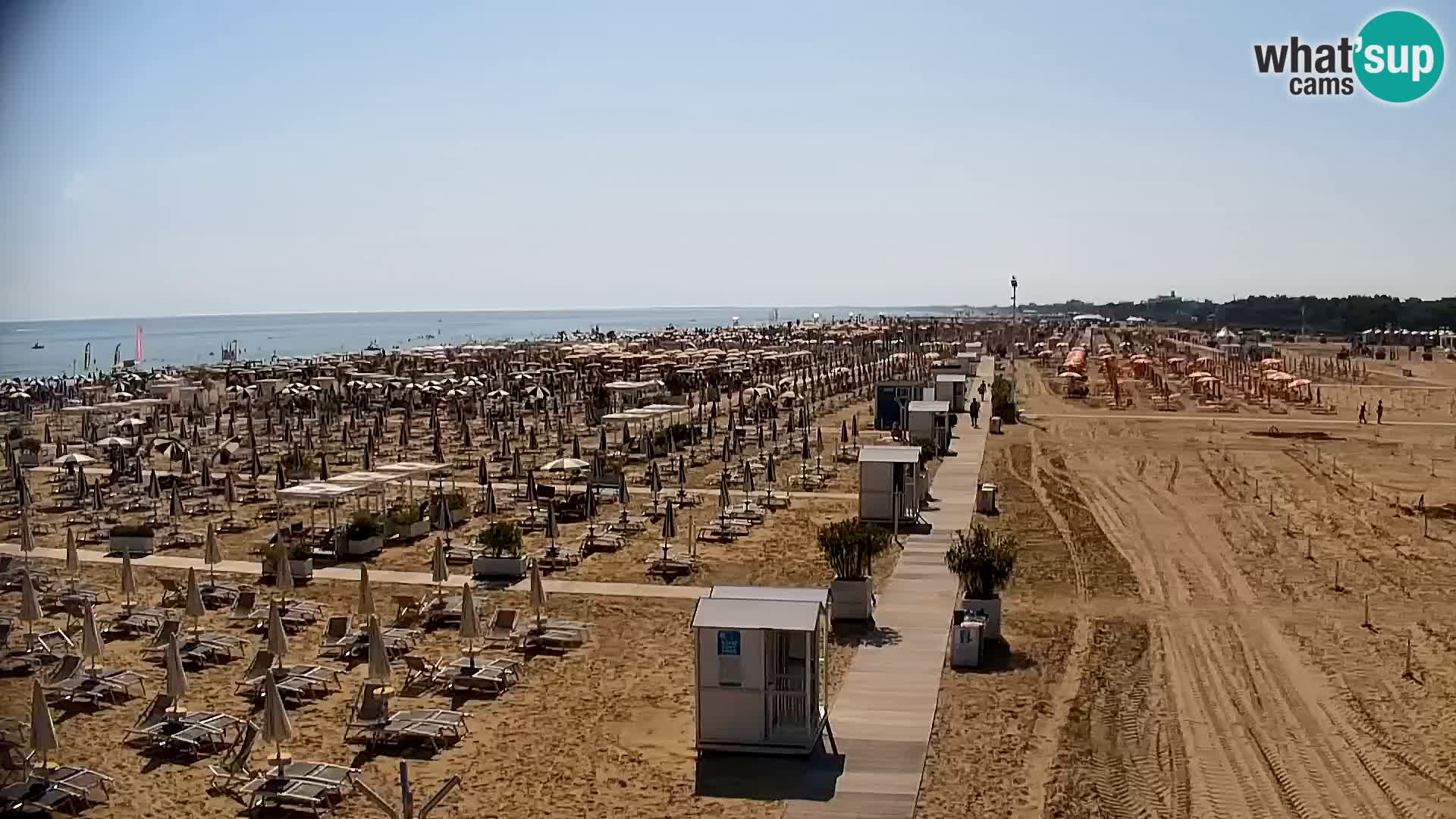Kamera v živo plaža Bibione