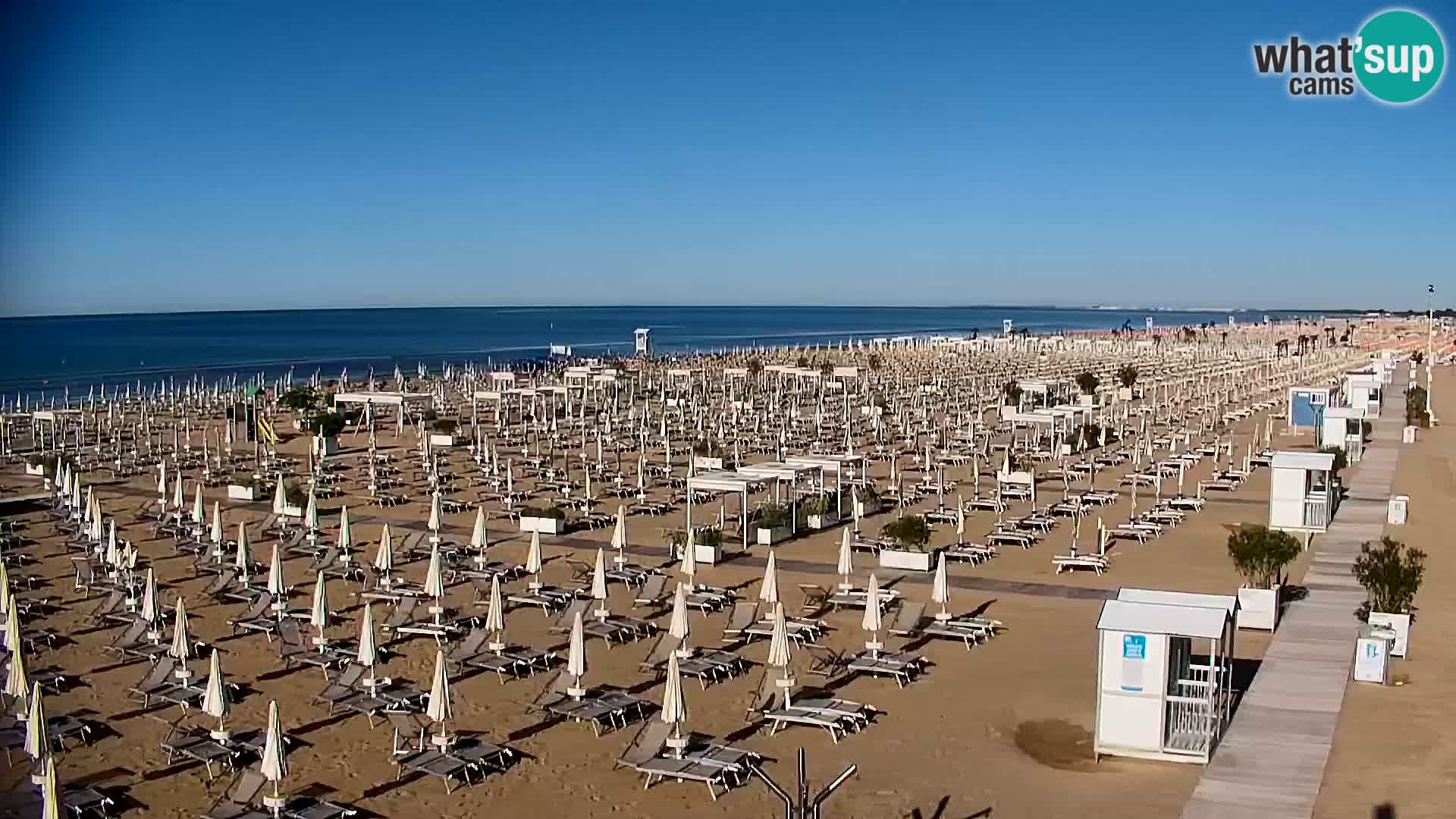 Kamera v živo plaža Bibione