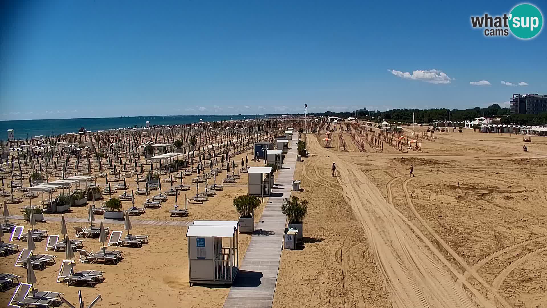 Plaža Bibione web kamera | Italija