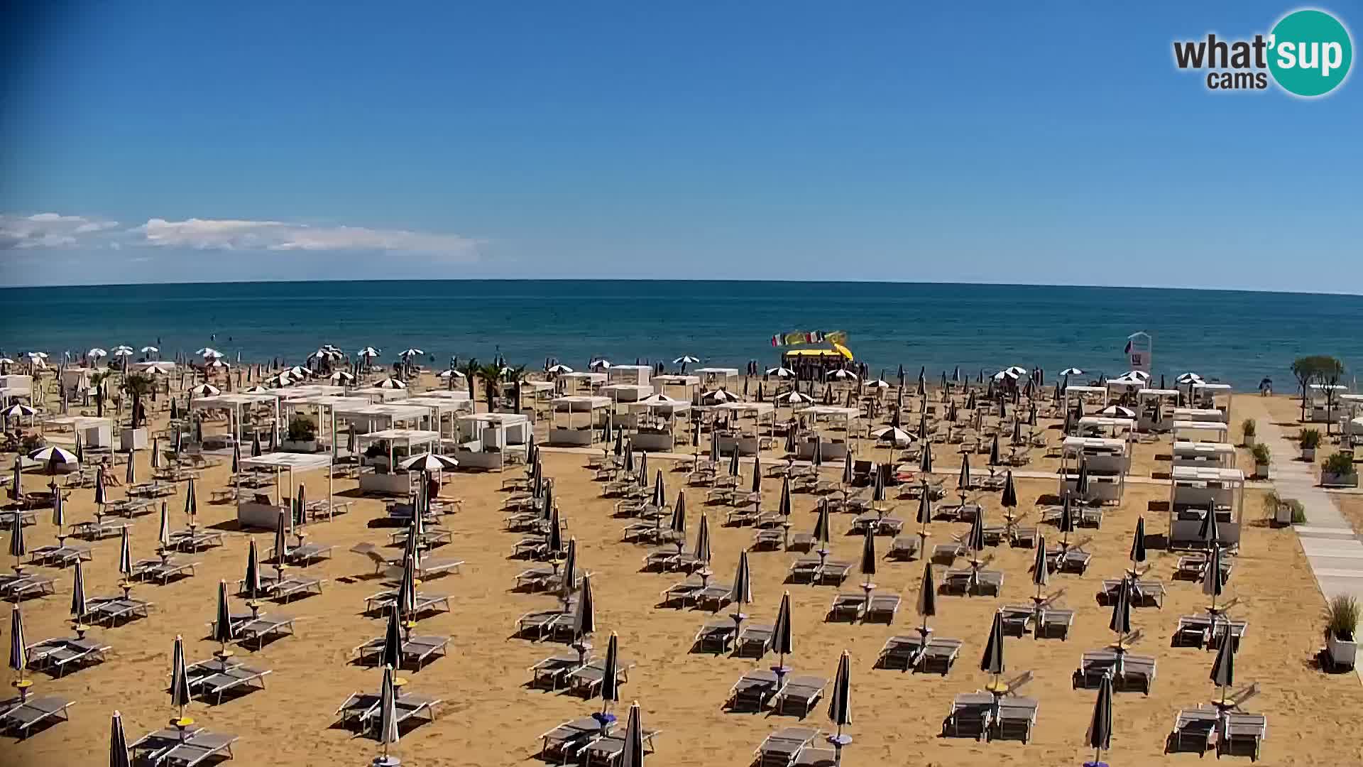 Kamera v živo plaža Bibione