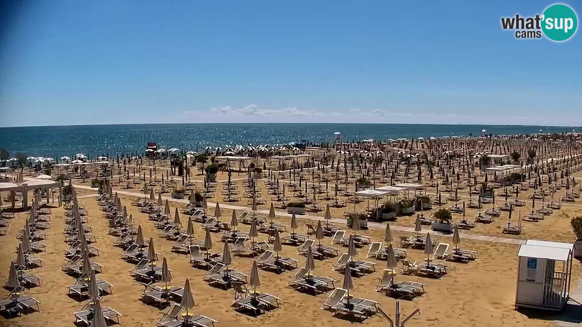 Kamera v živo plaža Bibione