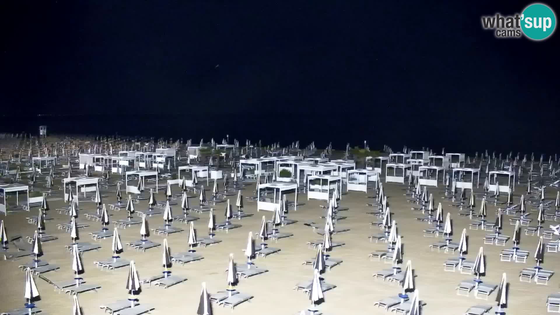 La plage de Bibione webcam en direct | Italien