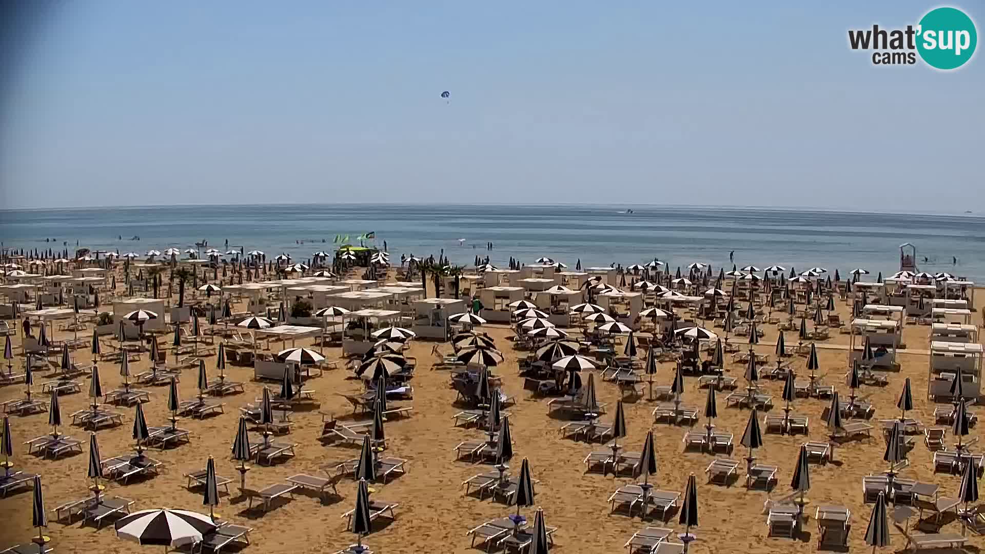 La plage de Bibione webcam en direct | Italien