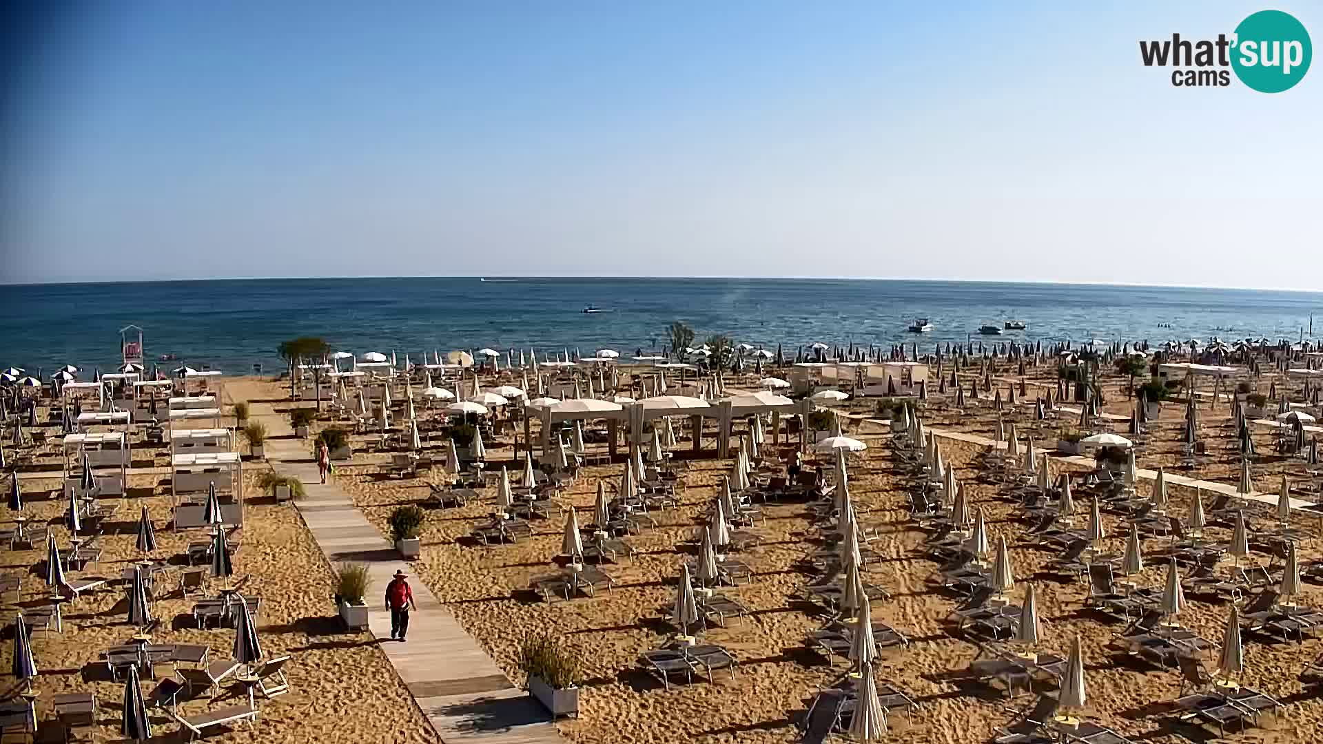 Kamera v živo plaža Bibione