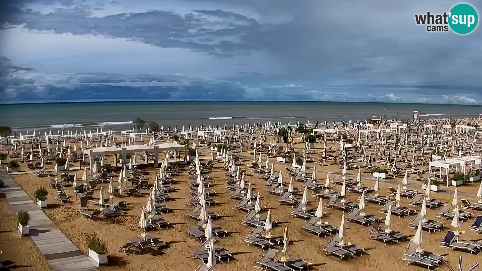 La plage de Bibione webcam en direct | Italien
