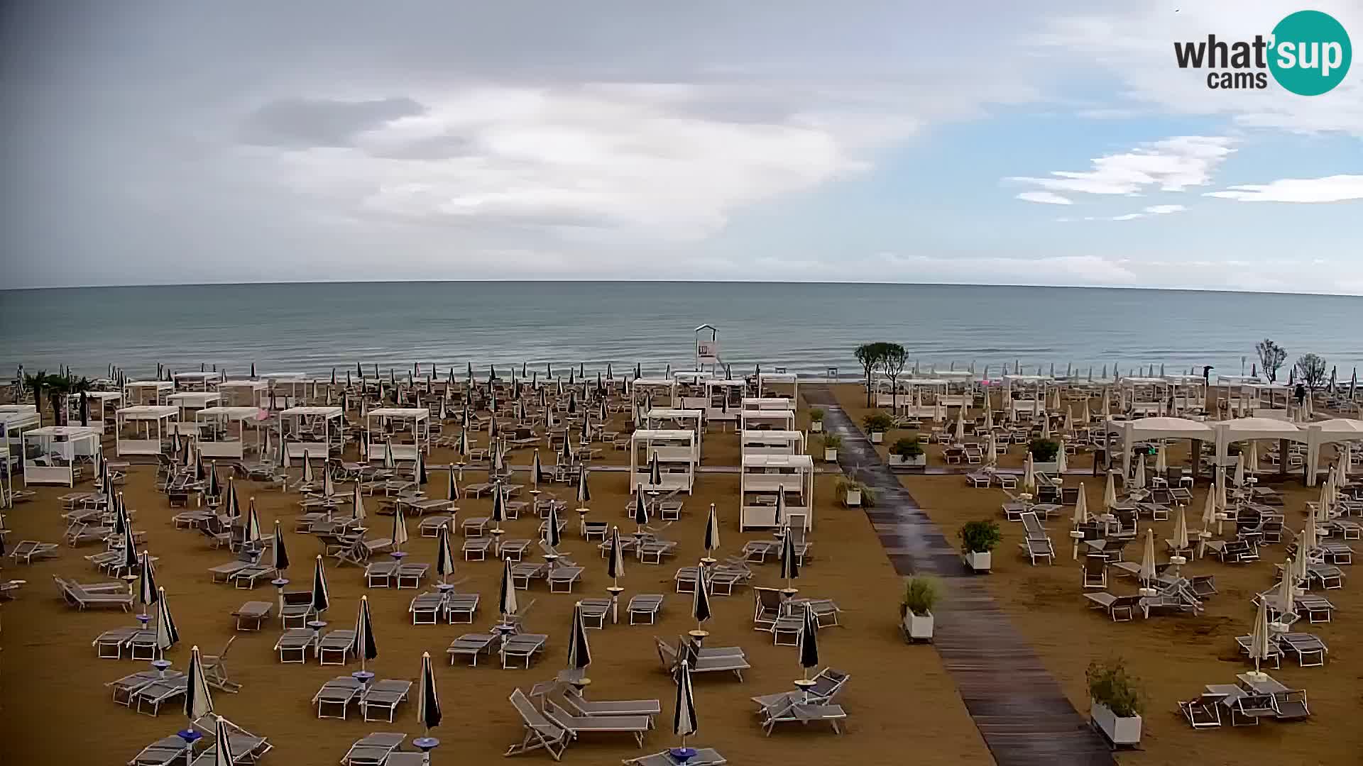 La plage de Bibione webcam en direct | Italien