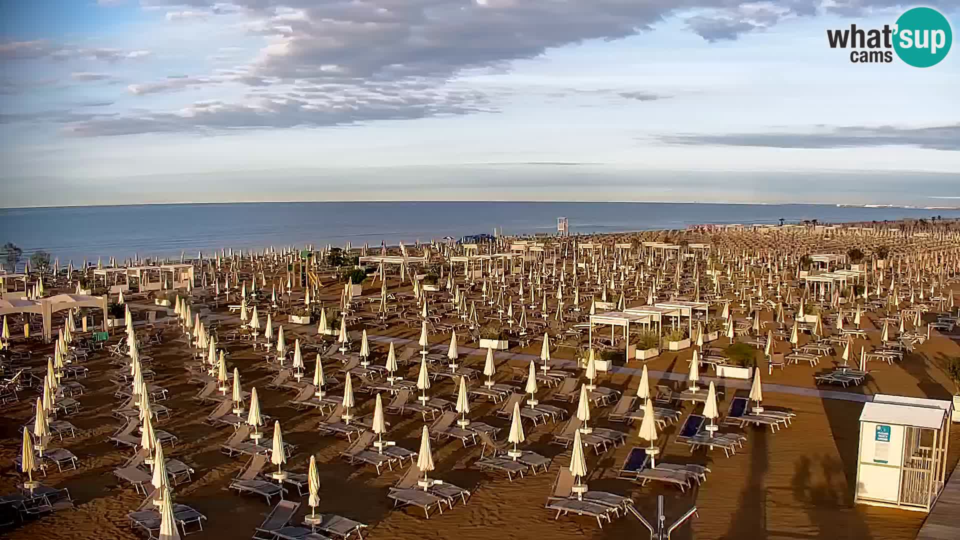 Kamera v živo plaža Bibione