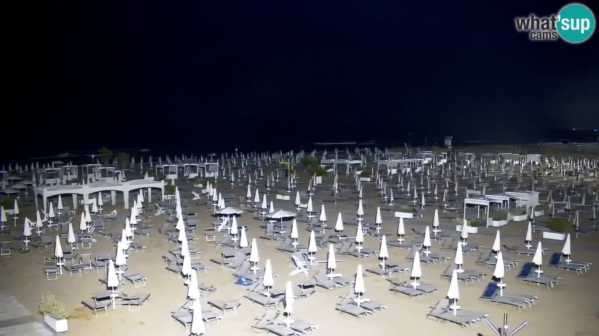 La plage de Bibione webcam en direct | Italien