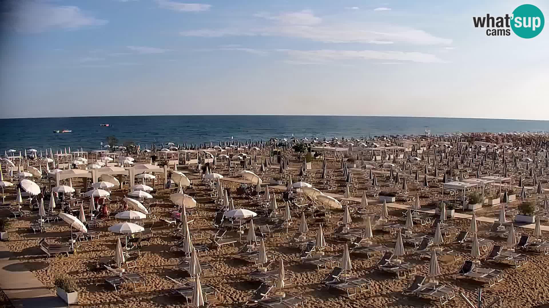 Kamera v živo plaža Bibione