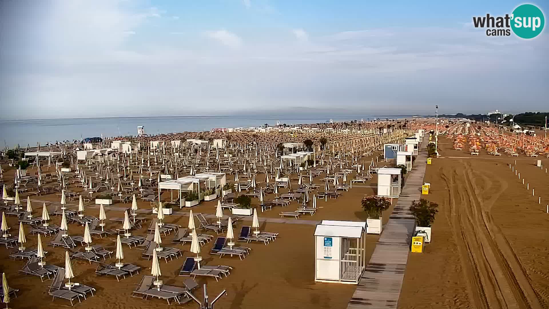 Kamera v živo plaža Bibione