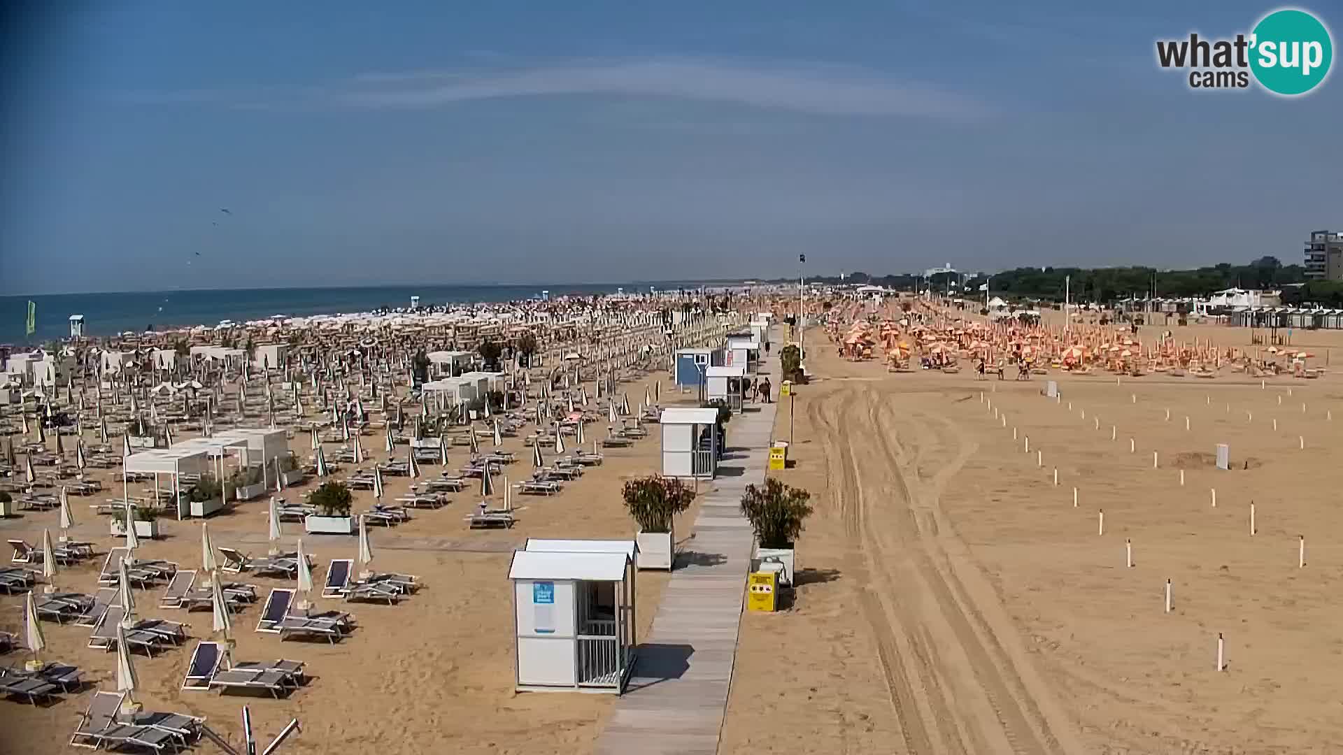 Plaža Bibione web kamera | Italija