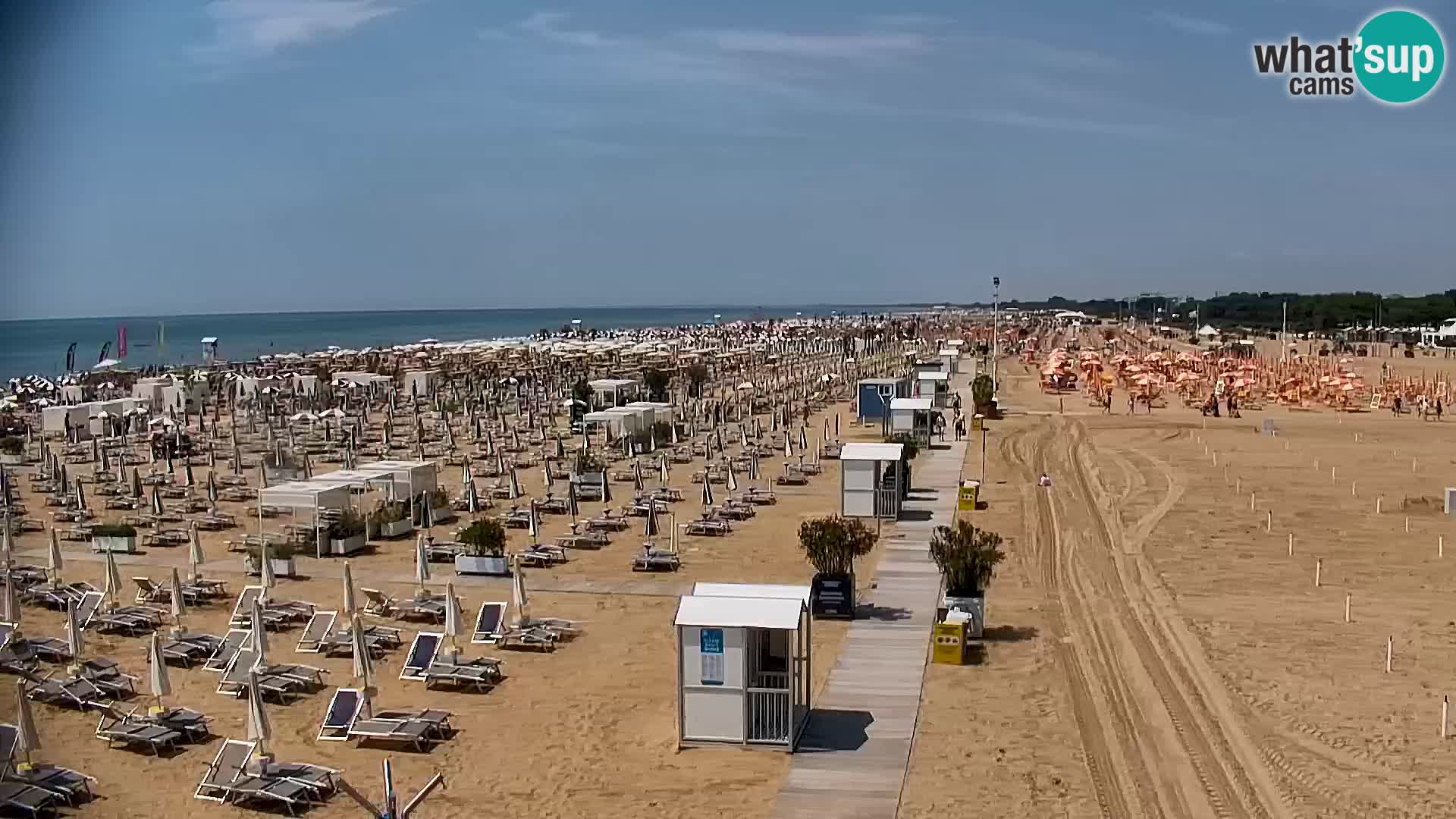 Kamera v živo plaža Bibione