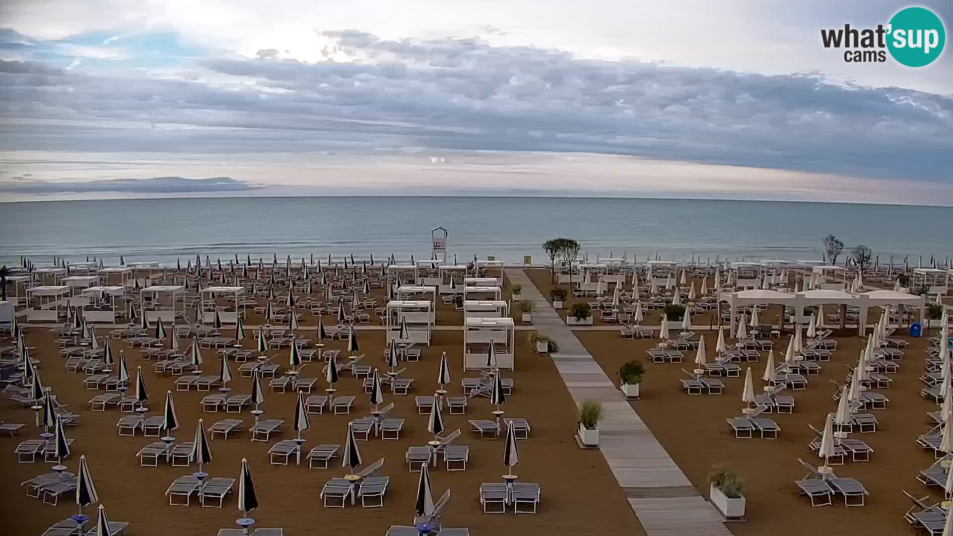 Kamera v živo plaža Bibione