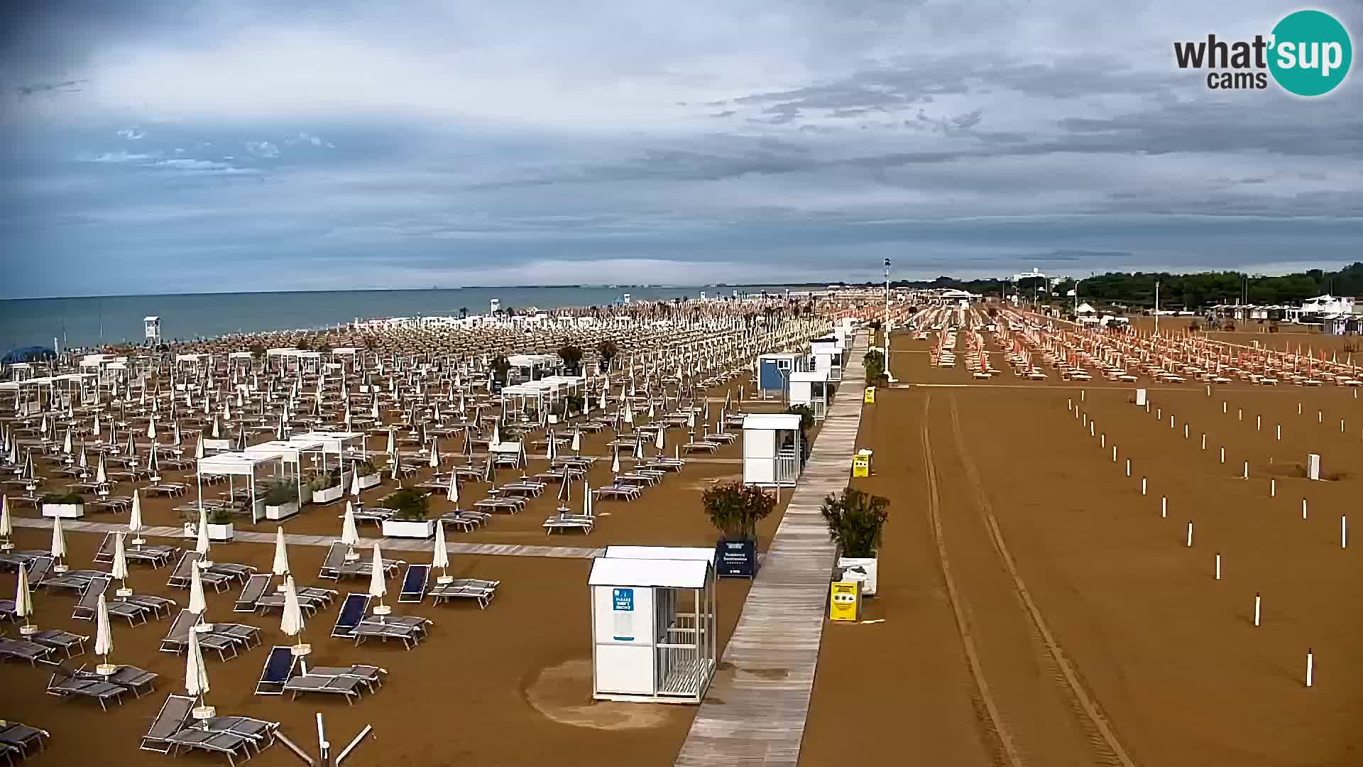 Kamera v živo plaža Bibione