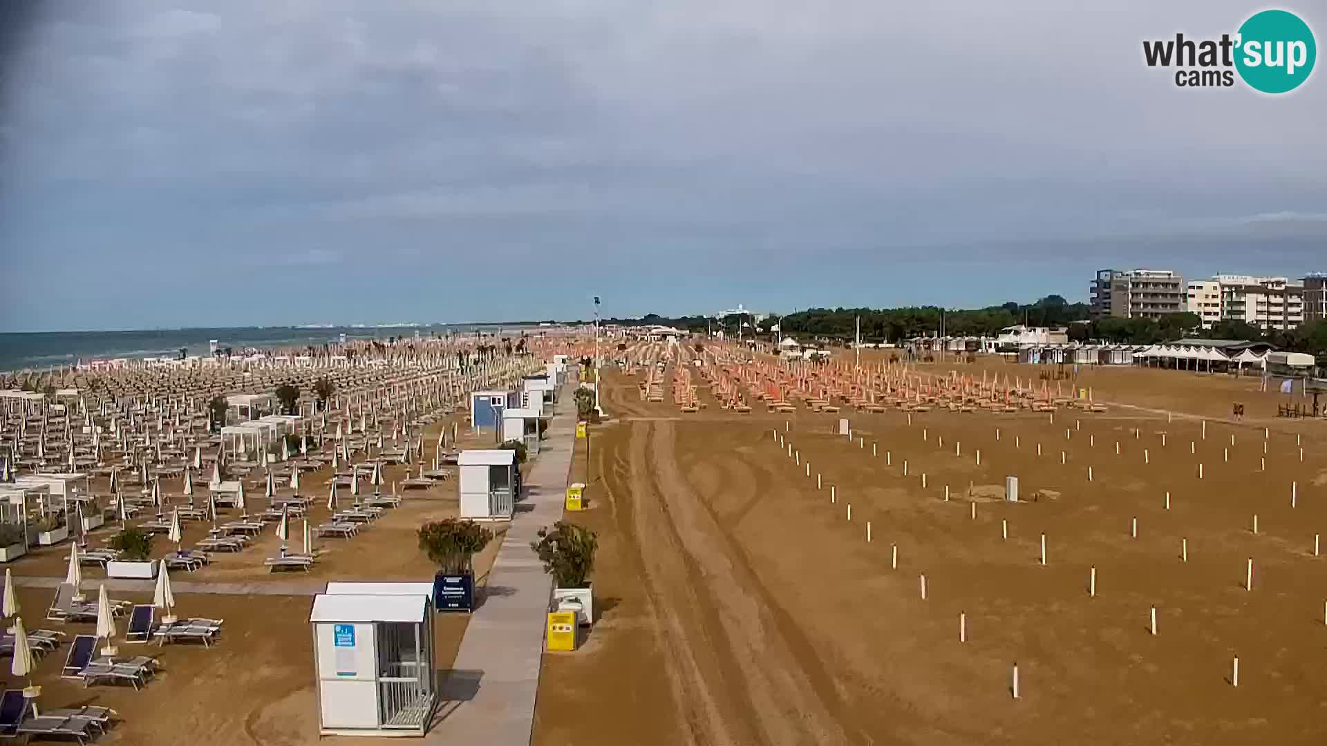 Kamera v živo plaža Bibione