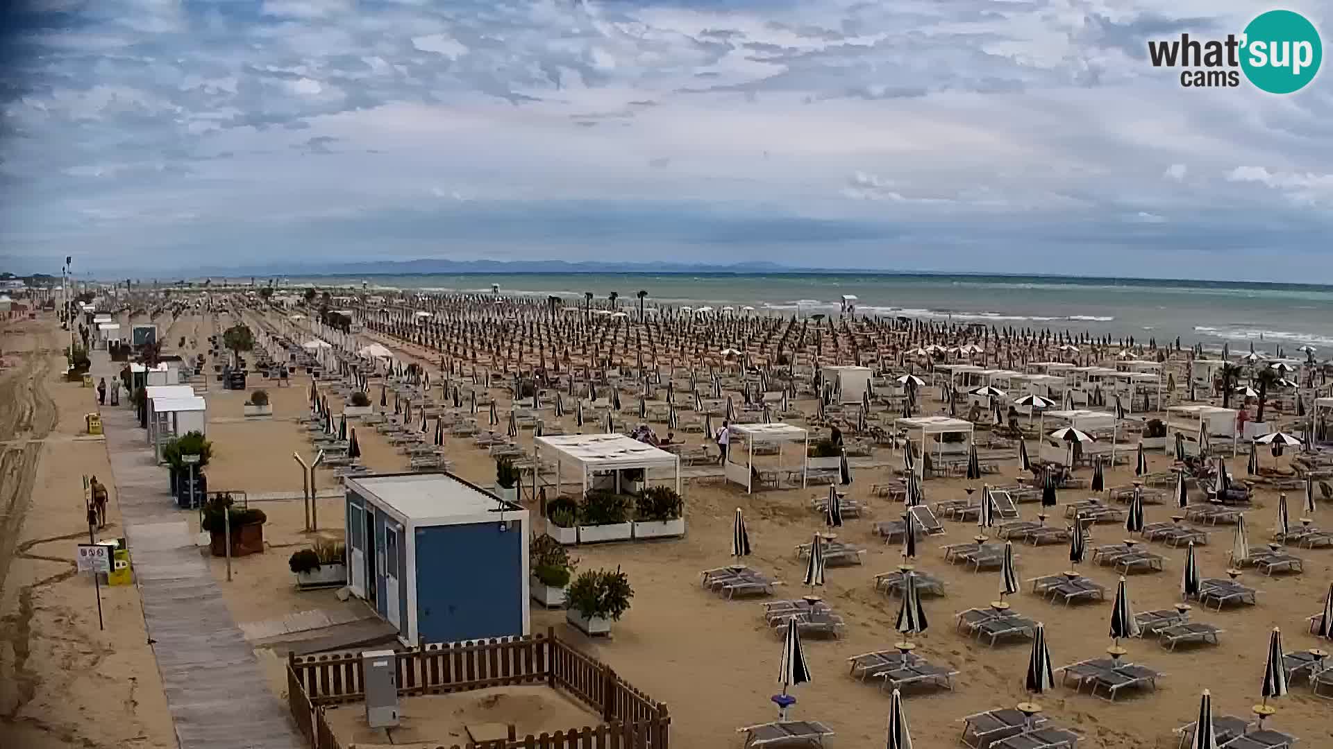 Kamera v živo plaža Bibione
