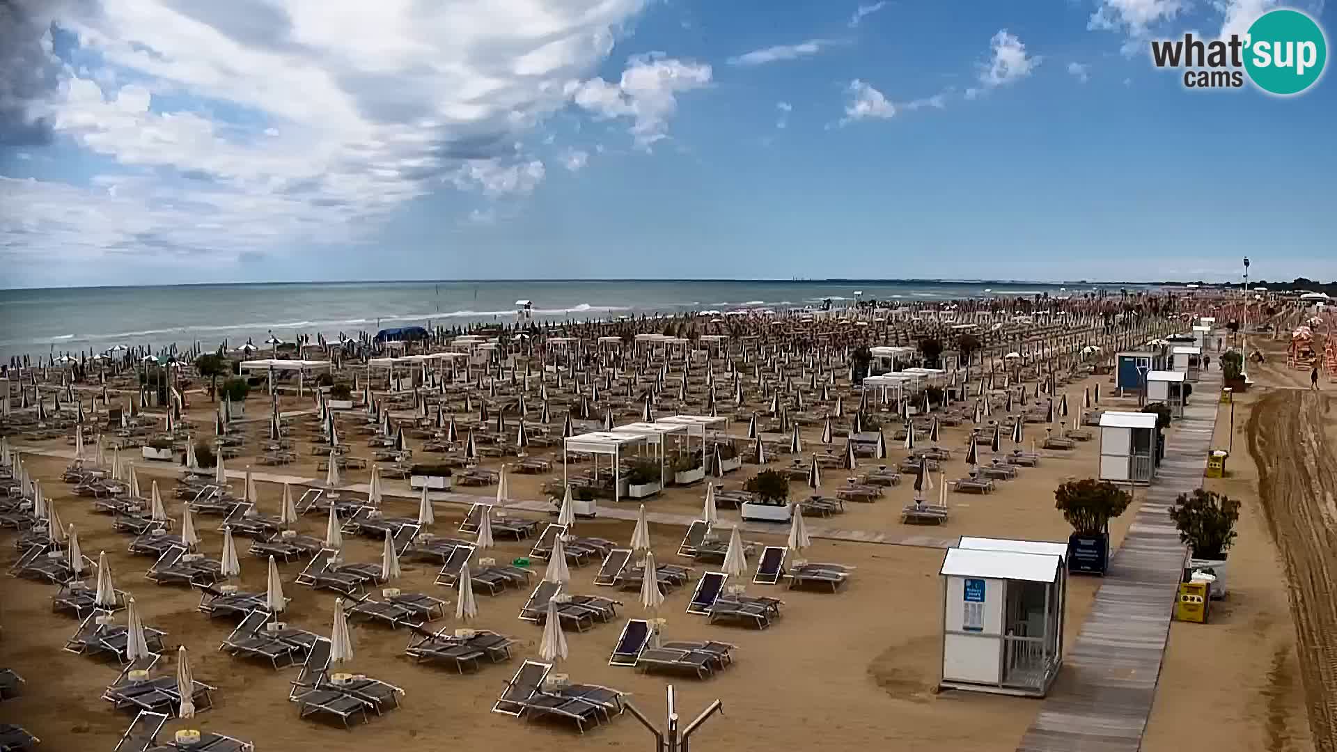 Plaža Bibione web kamera | Italija