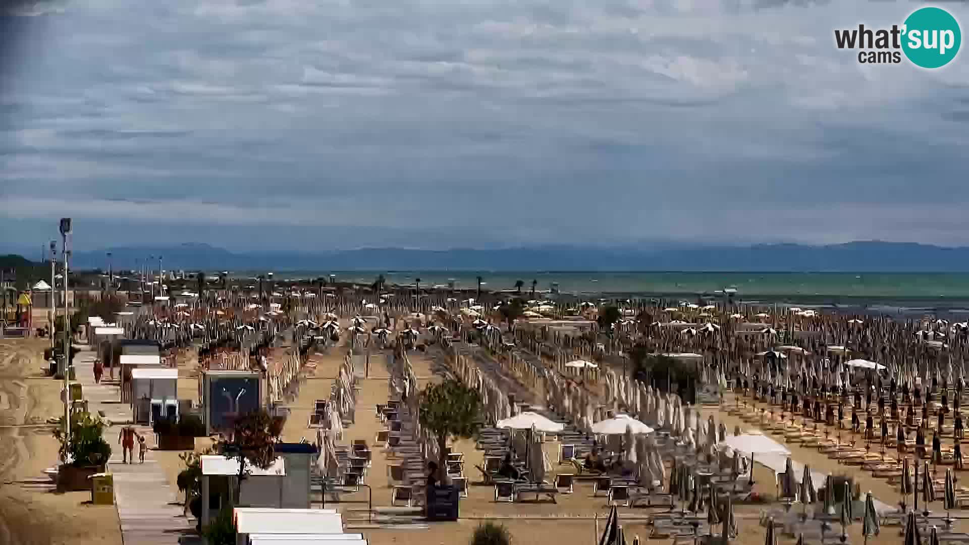 Kamera v živo plaža Bibione