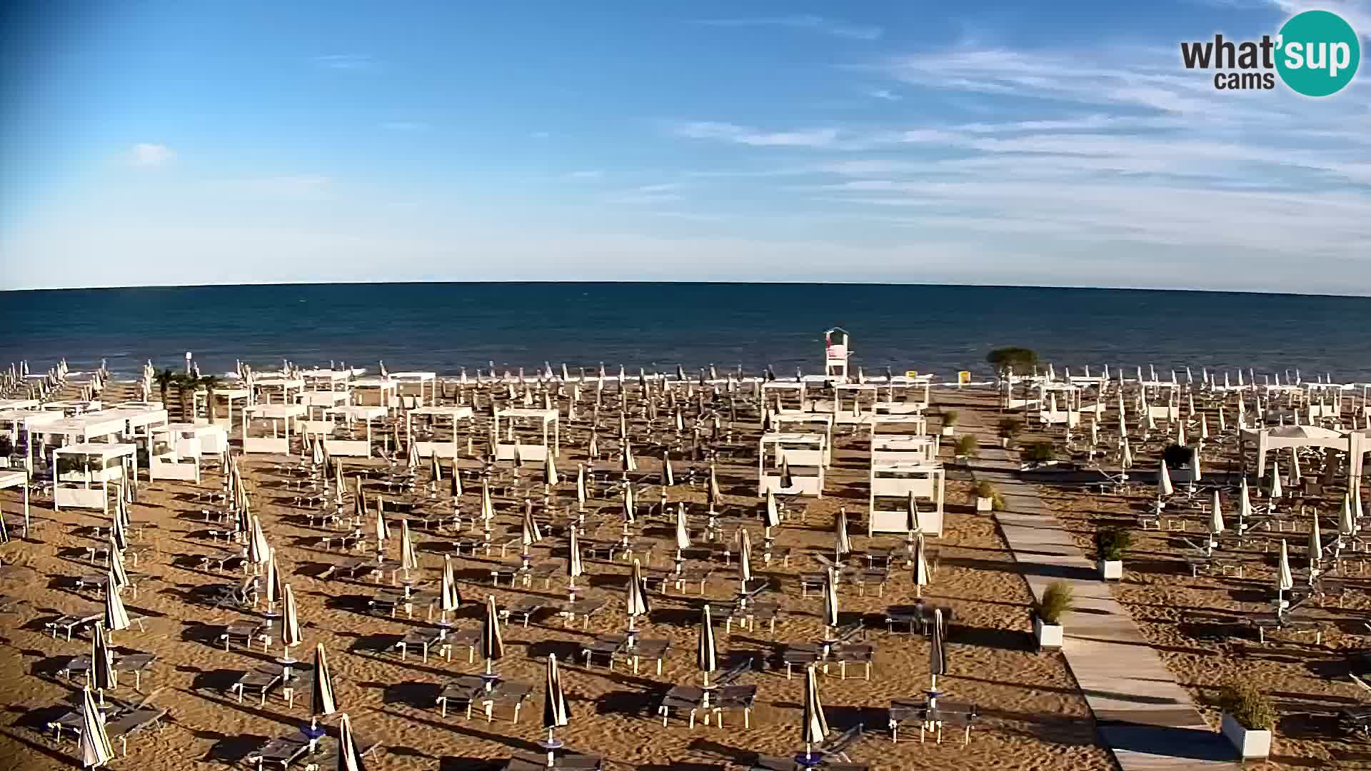 Kamera v živo plaža Bibione