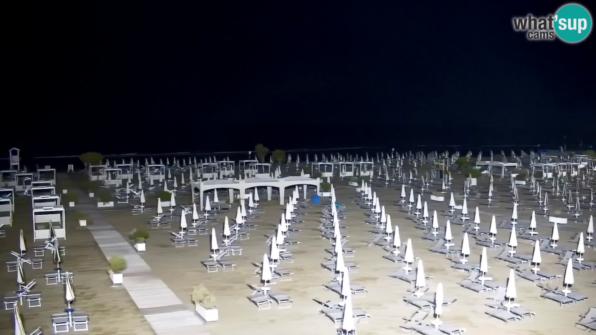 La plage de Bibione webcam en direct | Italien