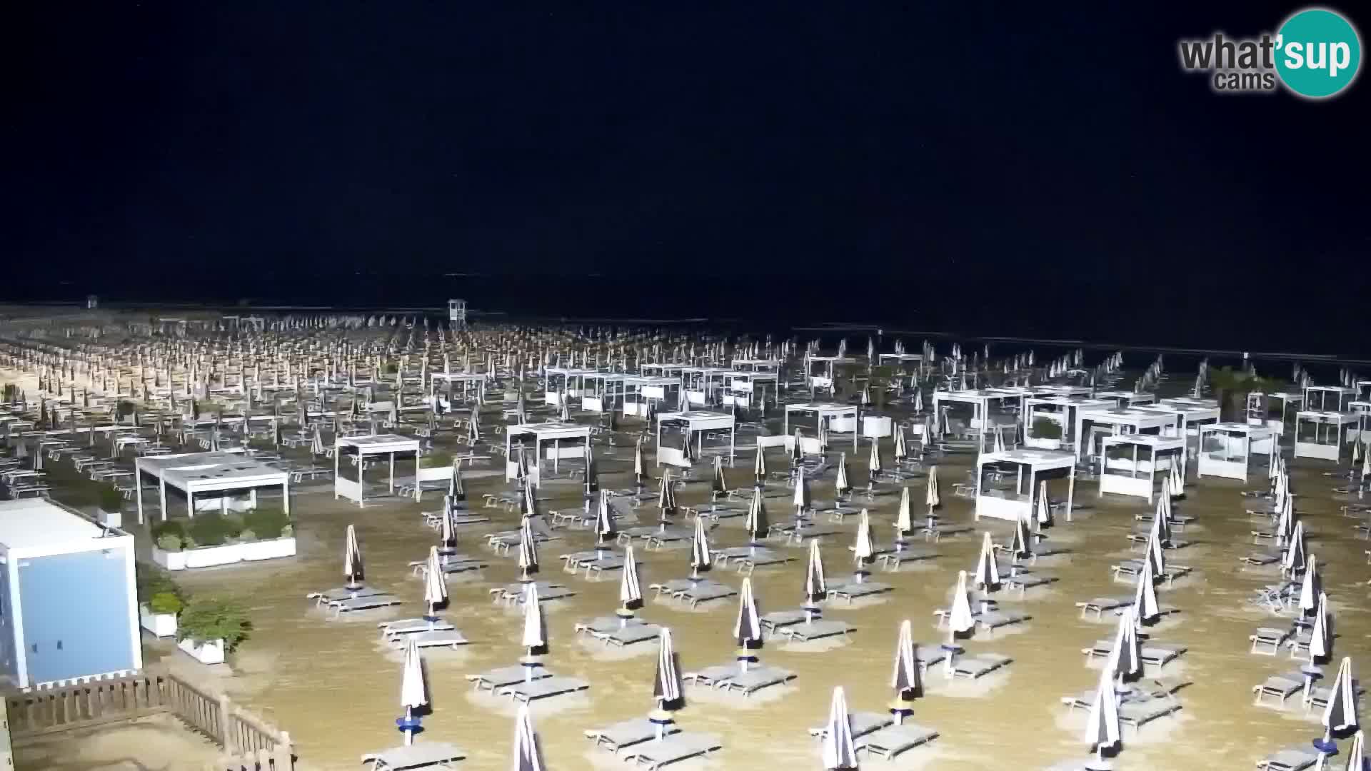 La plage de Bibione webcam en direct | Italien