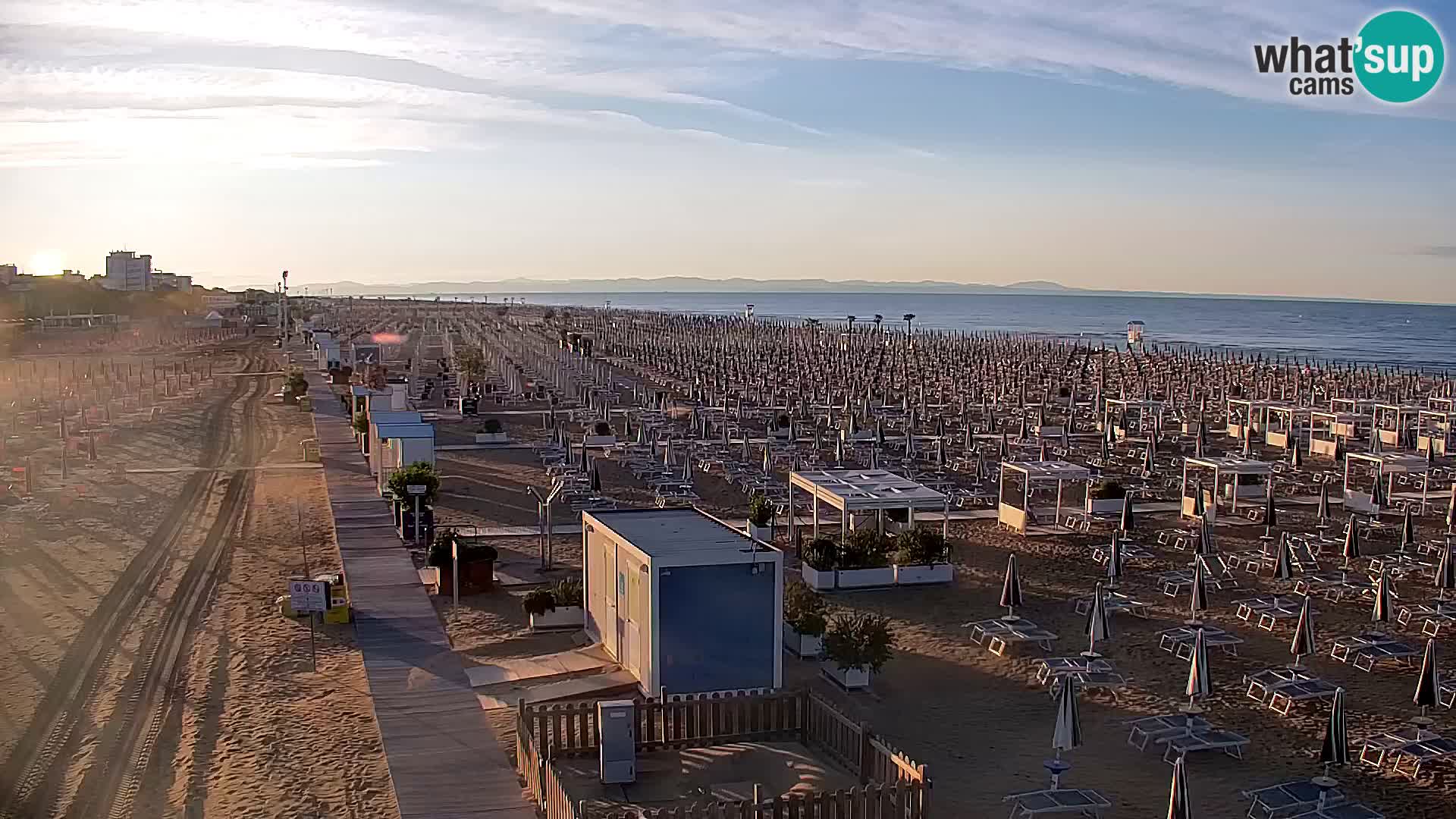 Kamera v živo plaža Bibione