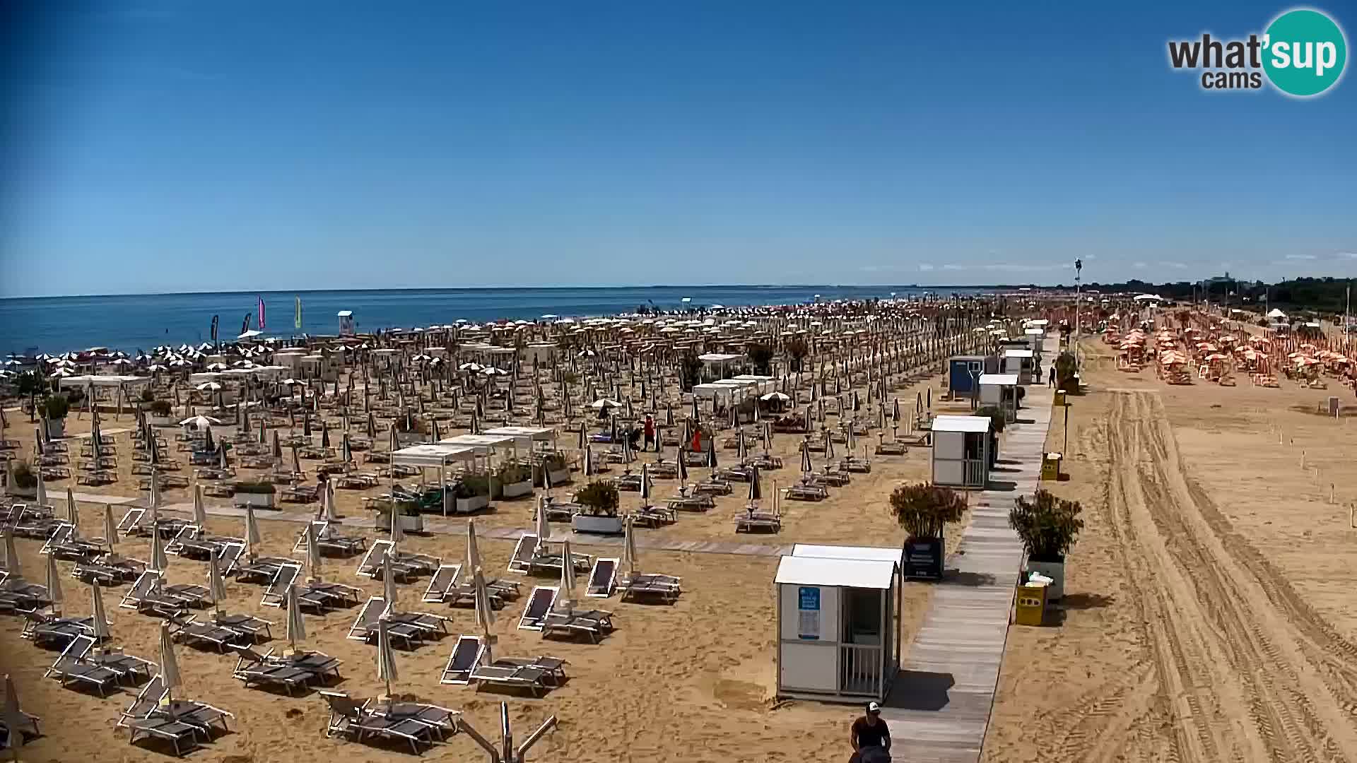 Plaža Bibione web kamera | Italija