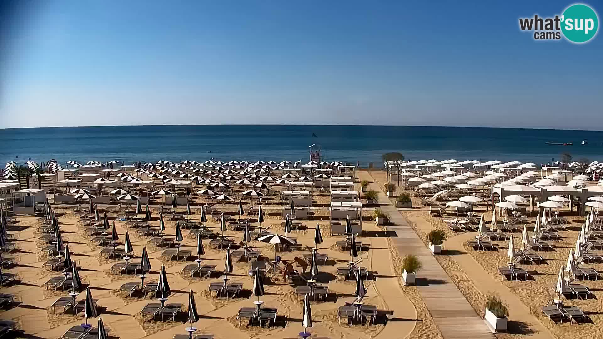 Kamera v živo plaža Bibione