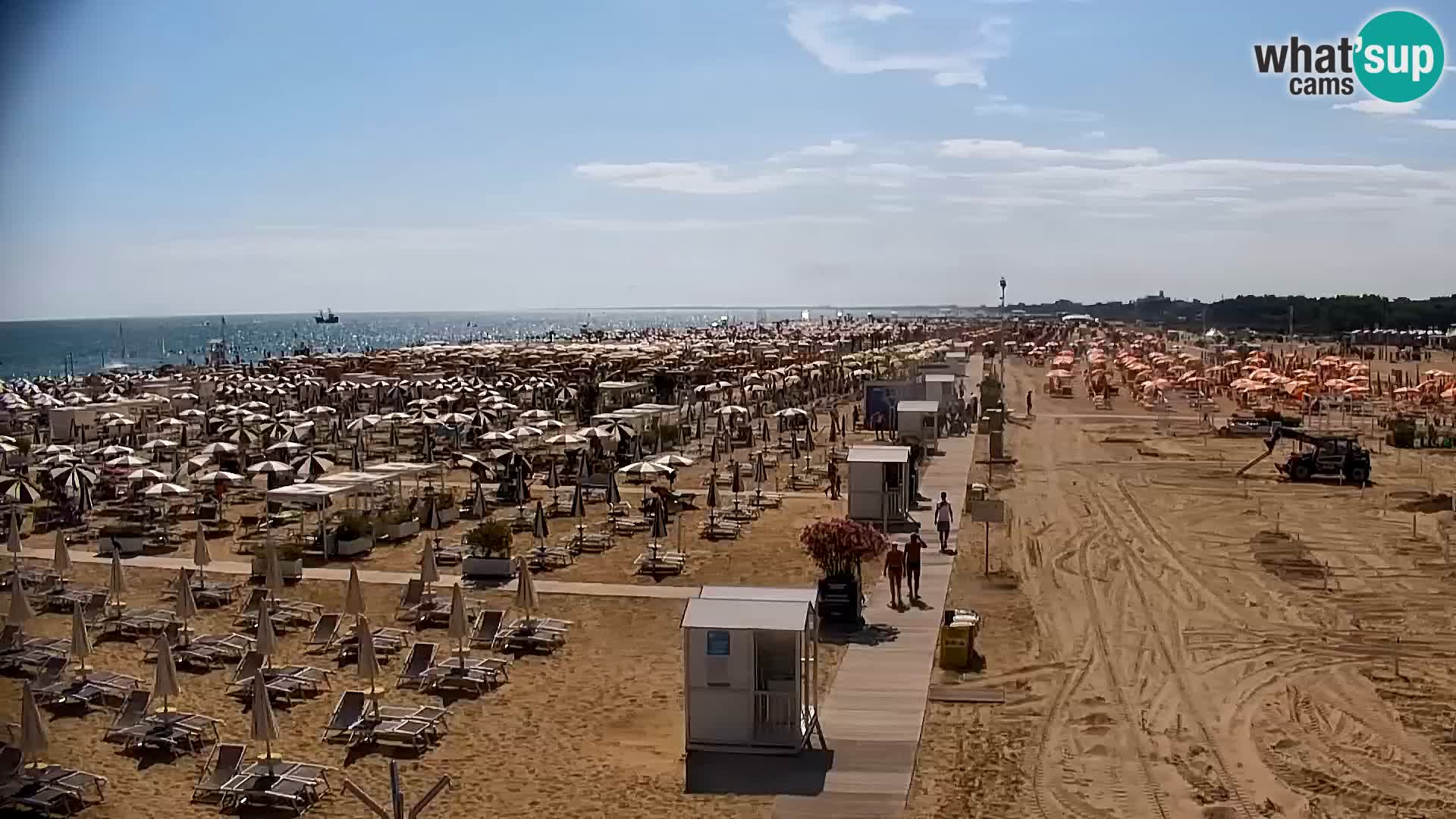 Kamera v živo plaža Bibione