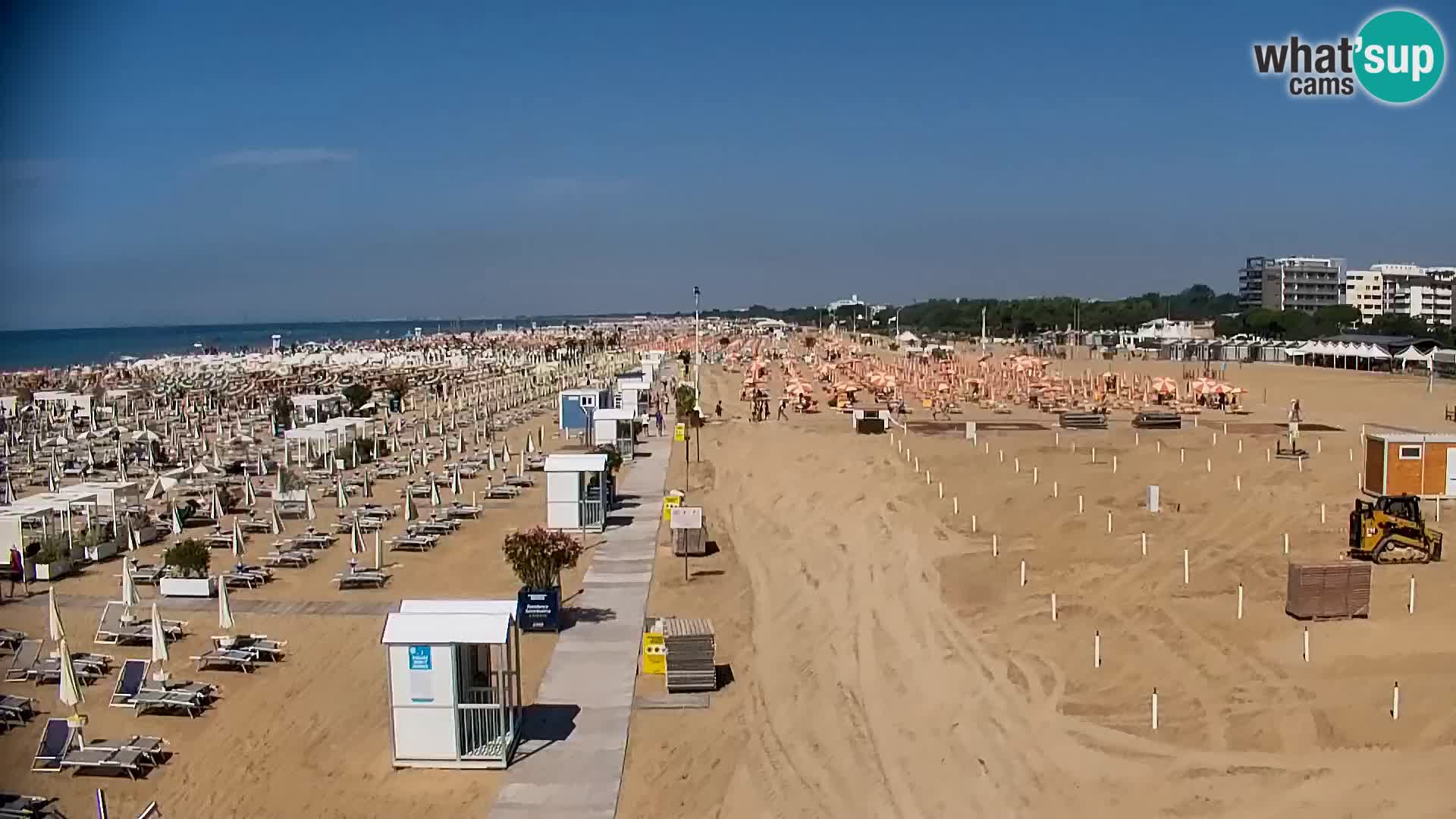 Plaža Bibione web kamera | Italija