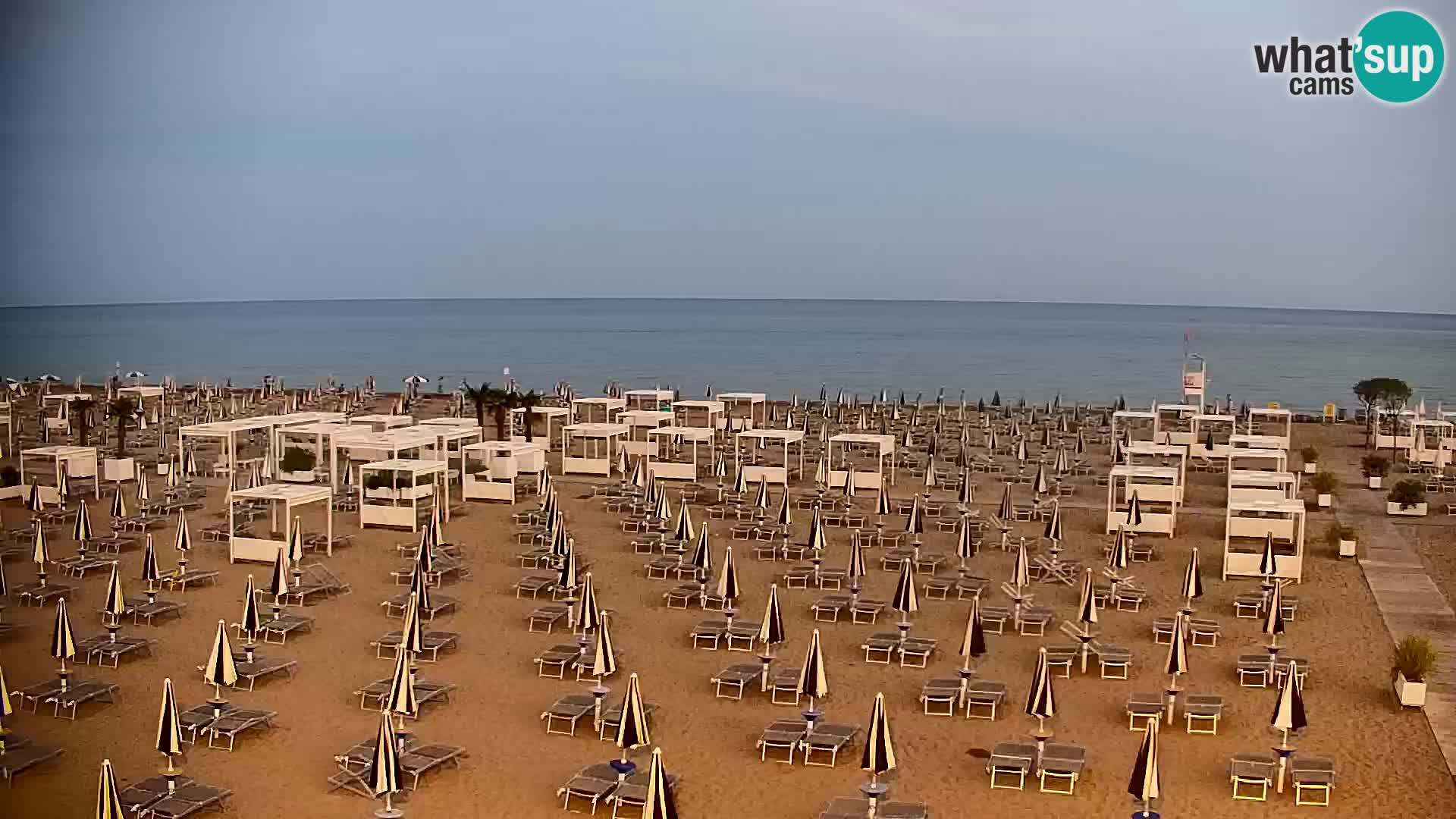 La plage de Bibione webcam en direct | Italien