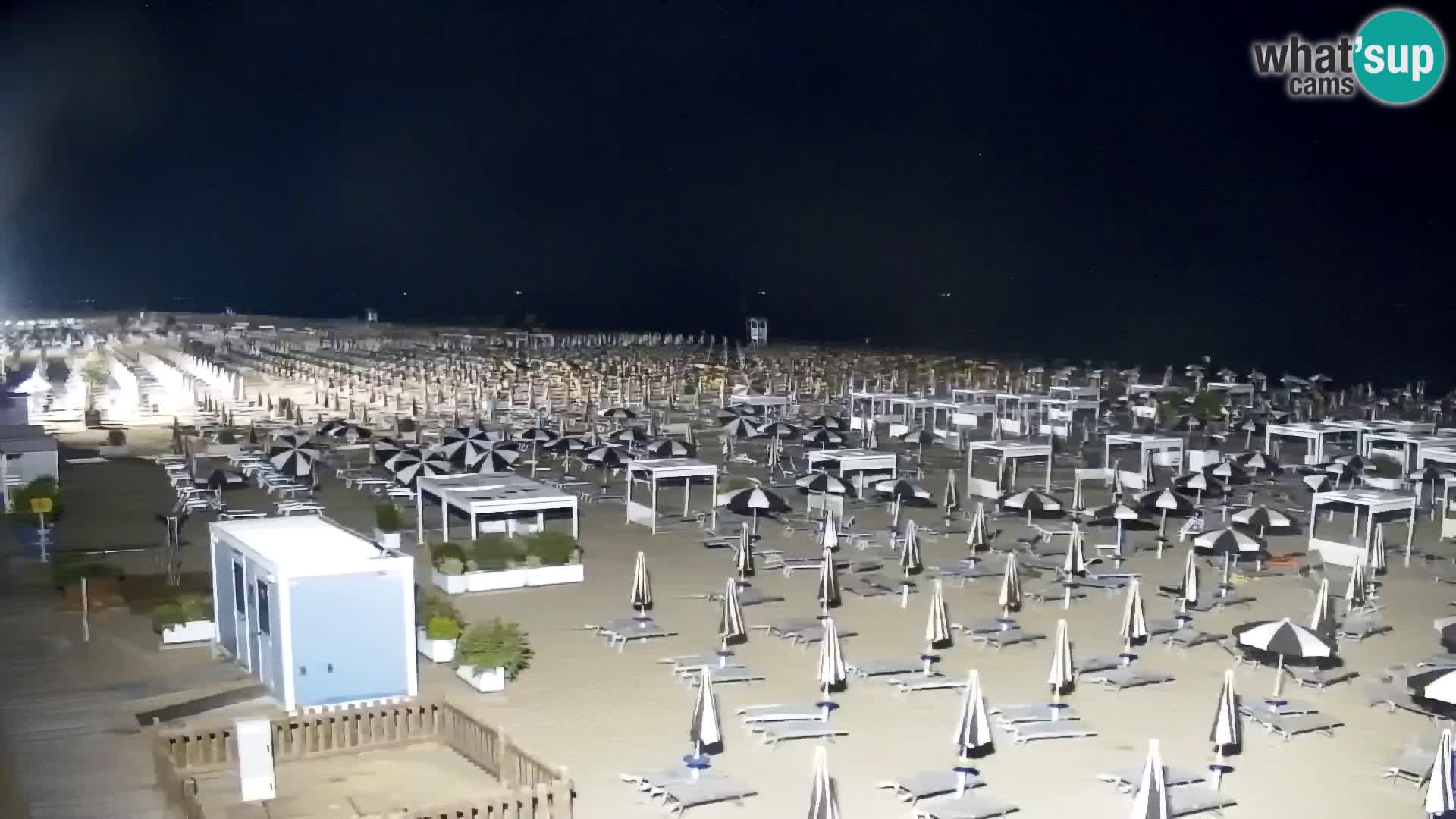 La plage de Bibione webcam en direct | Italien