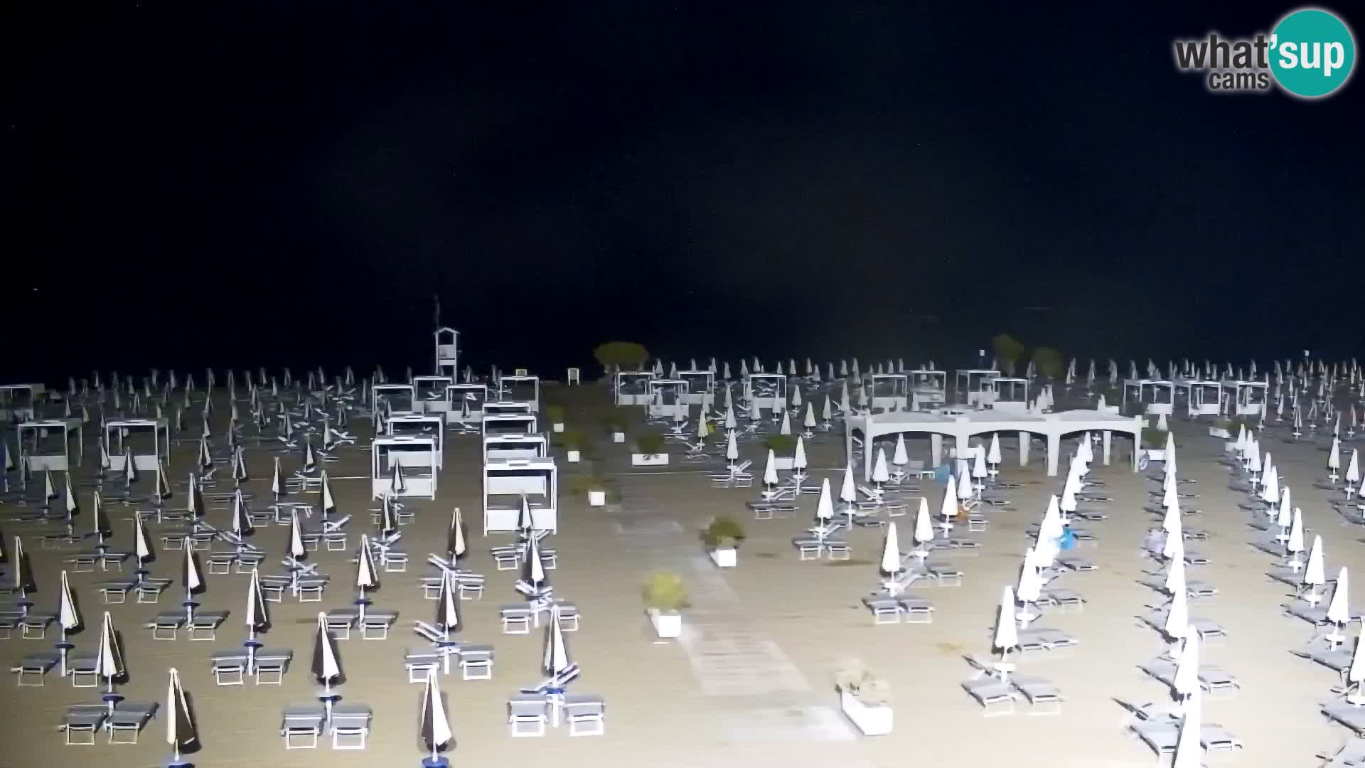 La plage de Bibione webcam en direct | Italien